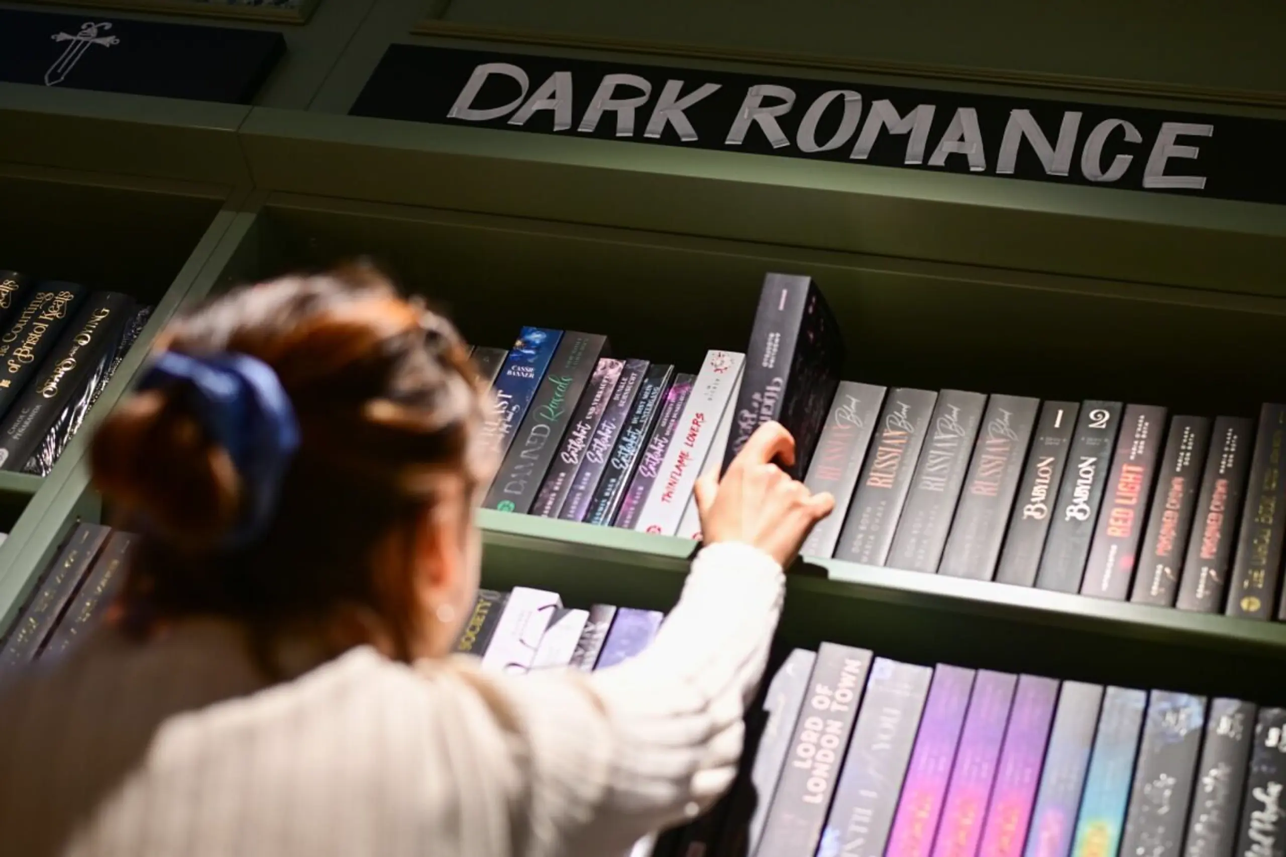 Dark Romance ist in vielen Buchhandlungen stark vertreten