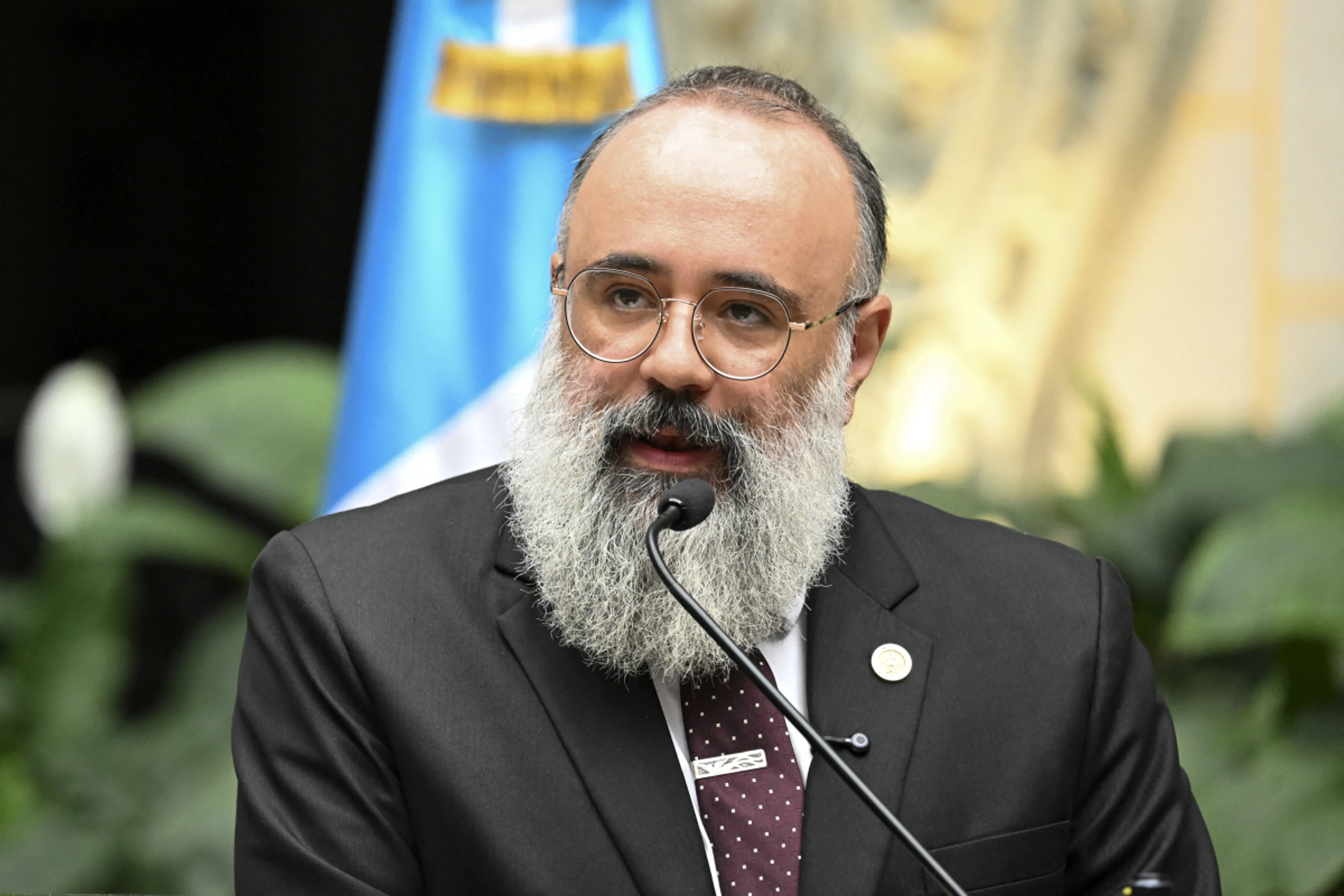 Guatemalas Kulturminister Luis Mendez