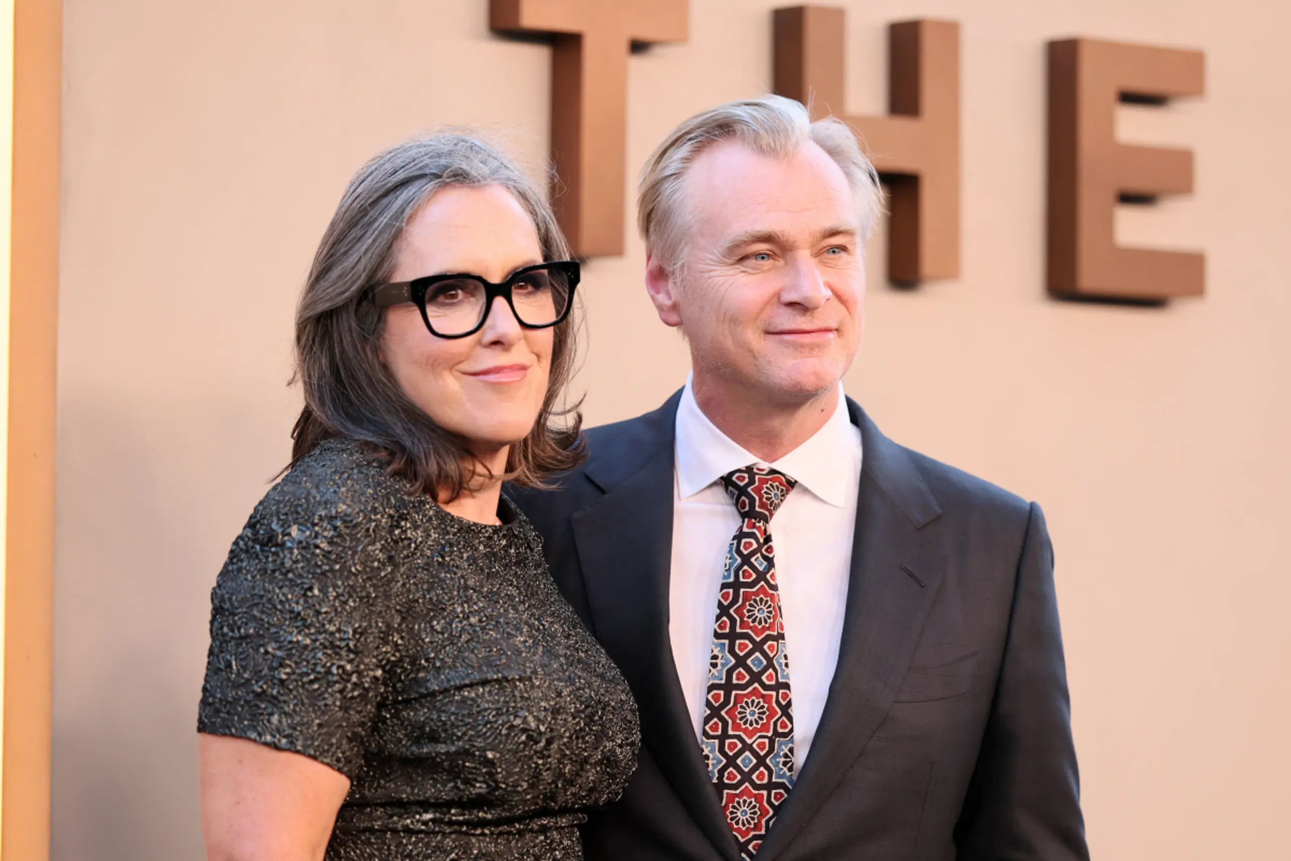 Christopher Nolan und Emma Thomas bei der Premiere in New York