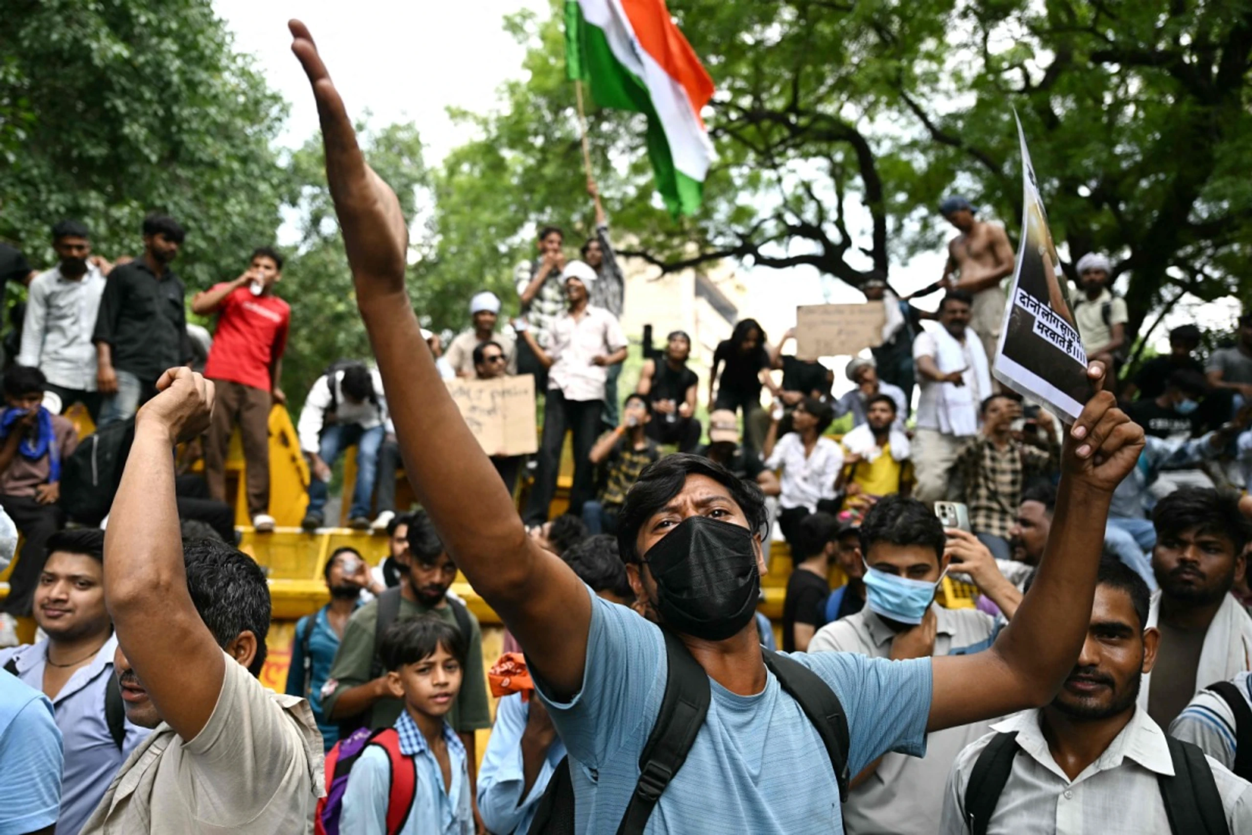 "Kakerlaken"-Protestbewegung breitet sich in ganz Indien aus