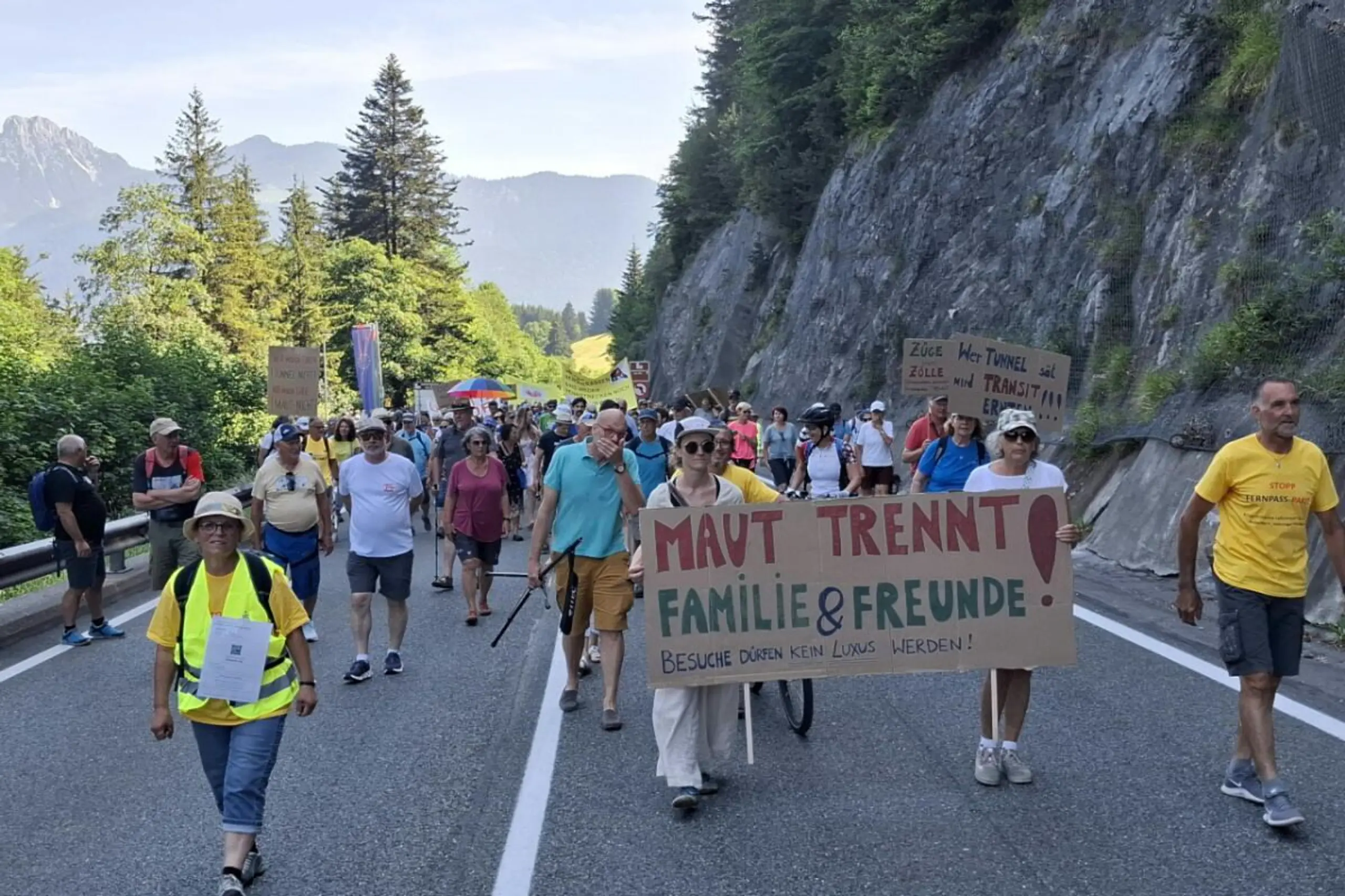 Am 1. August wird am Fernpass erneut demonstriert