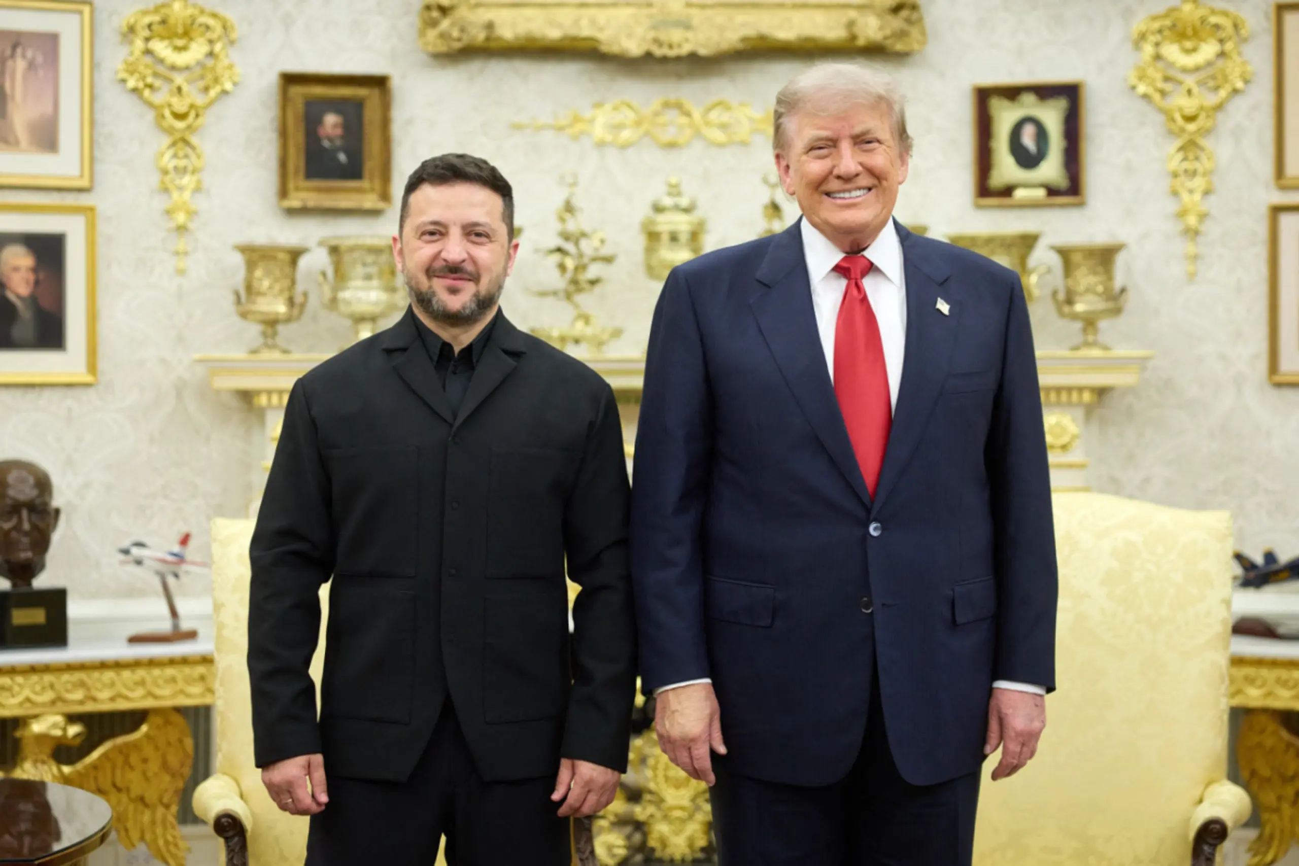 Selenskyj sprach von einem "guten Treffen" mit Trump