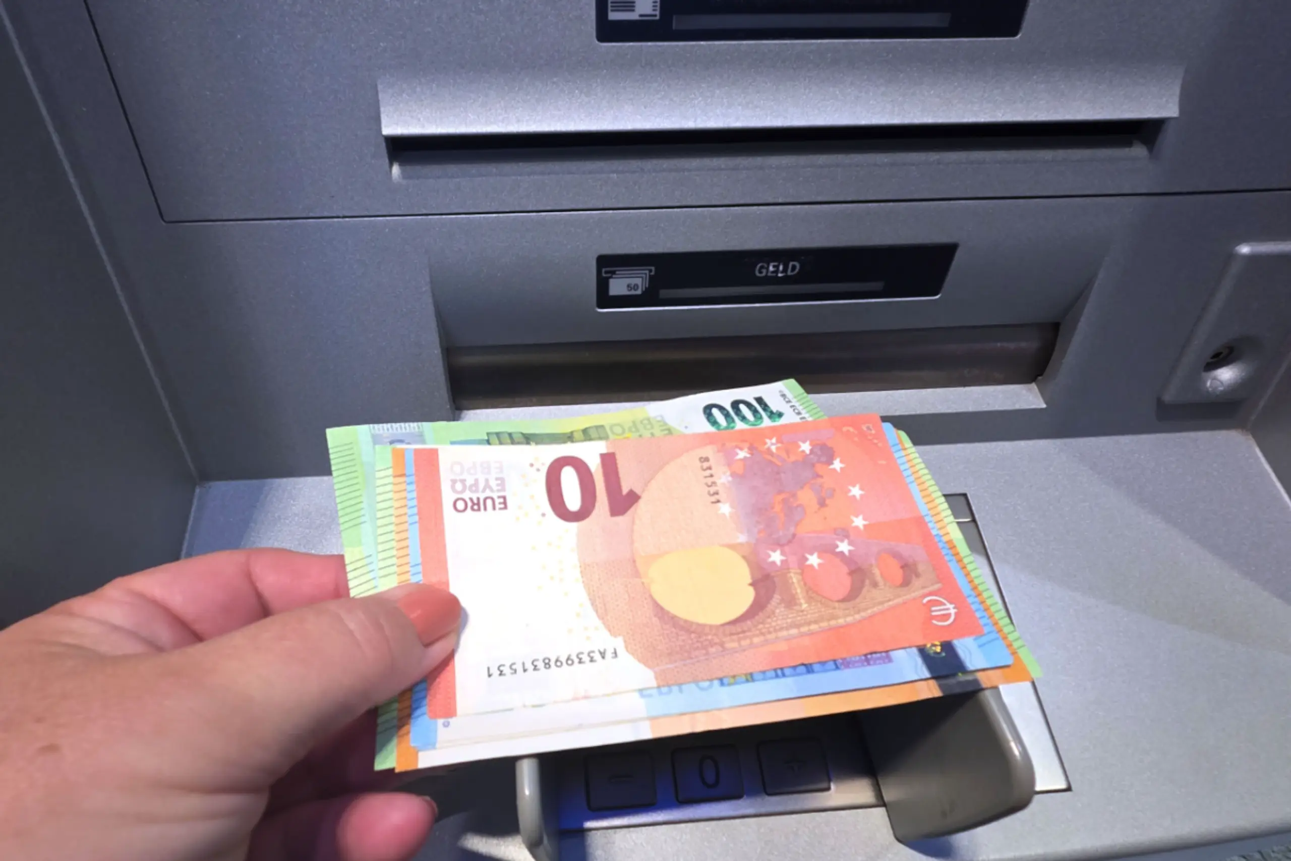 Manche Bankomaten spucken pro Behebung nur mehr höchstens 200 Euro aus
