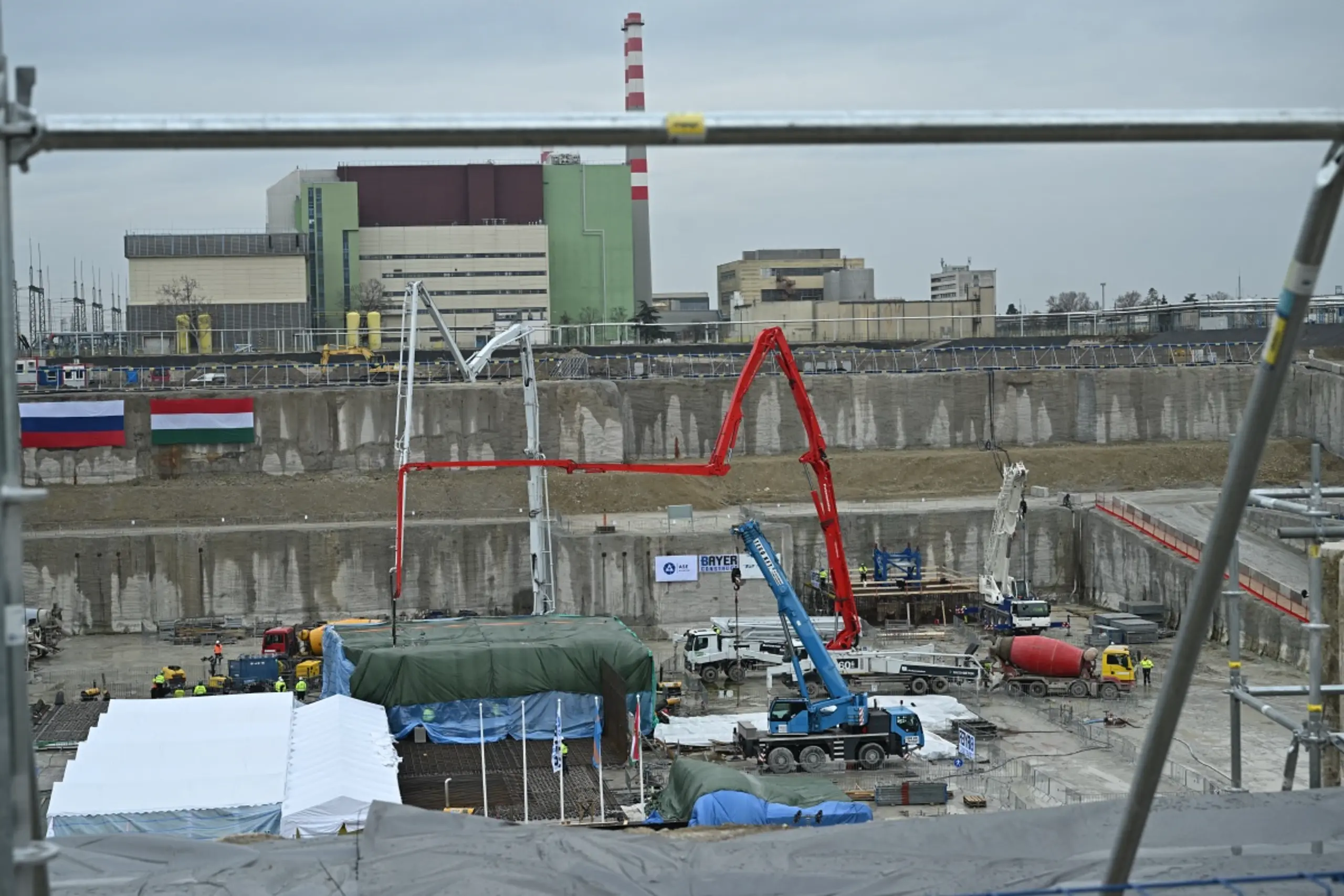 Das ungarische Atomkraftwerk Paks