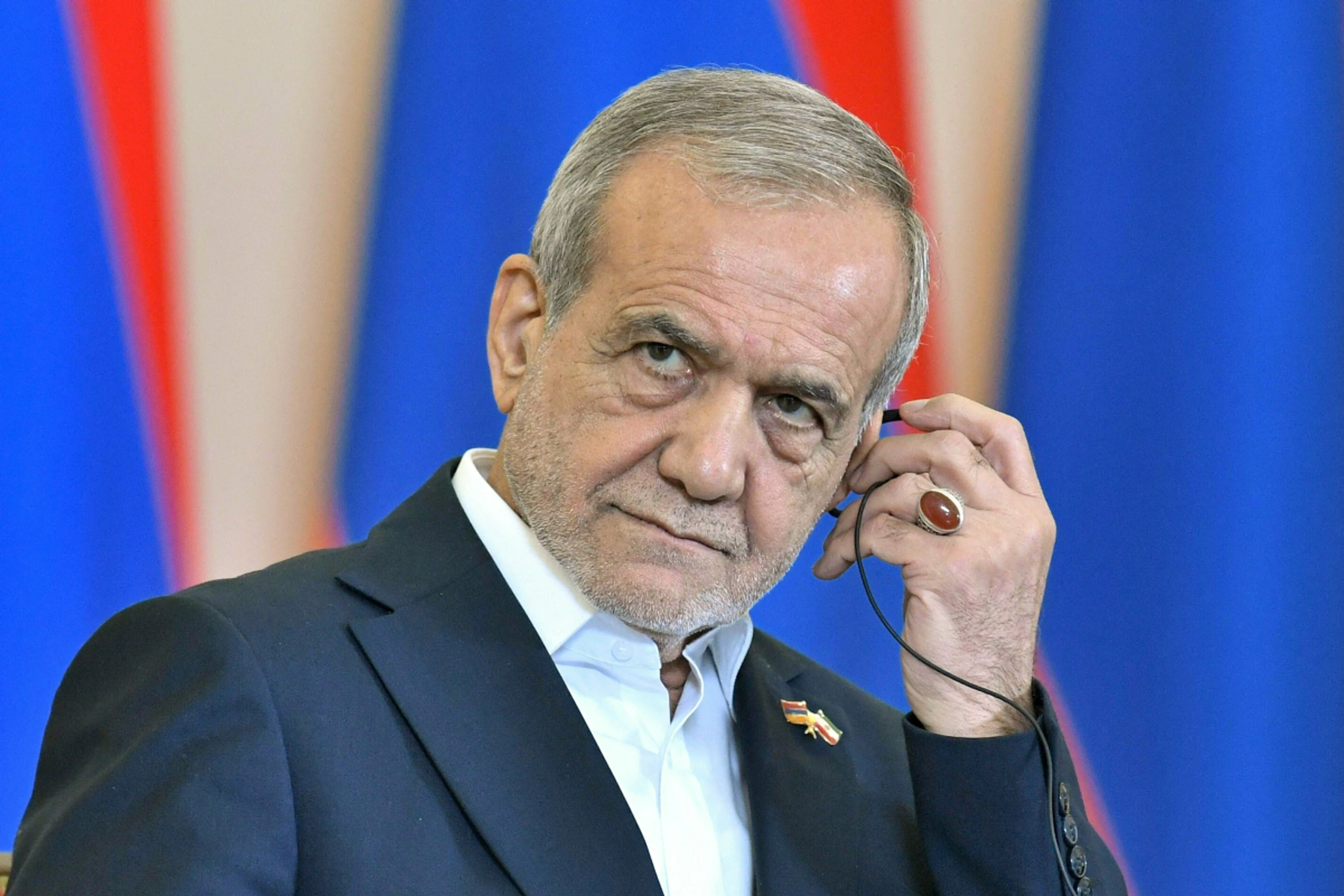 Der iranische Präsident Masoud Pezeshkian (Archivbild)