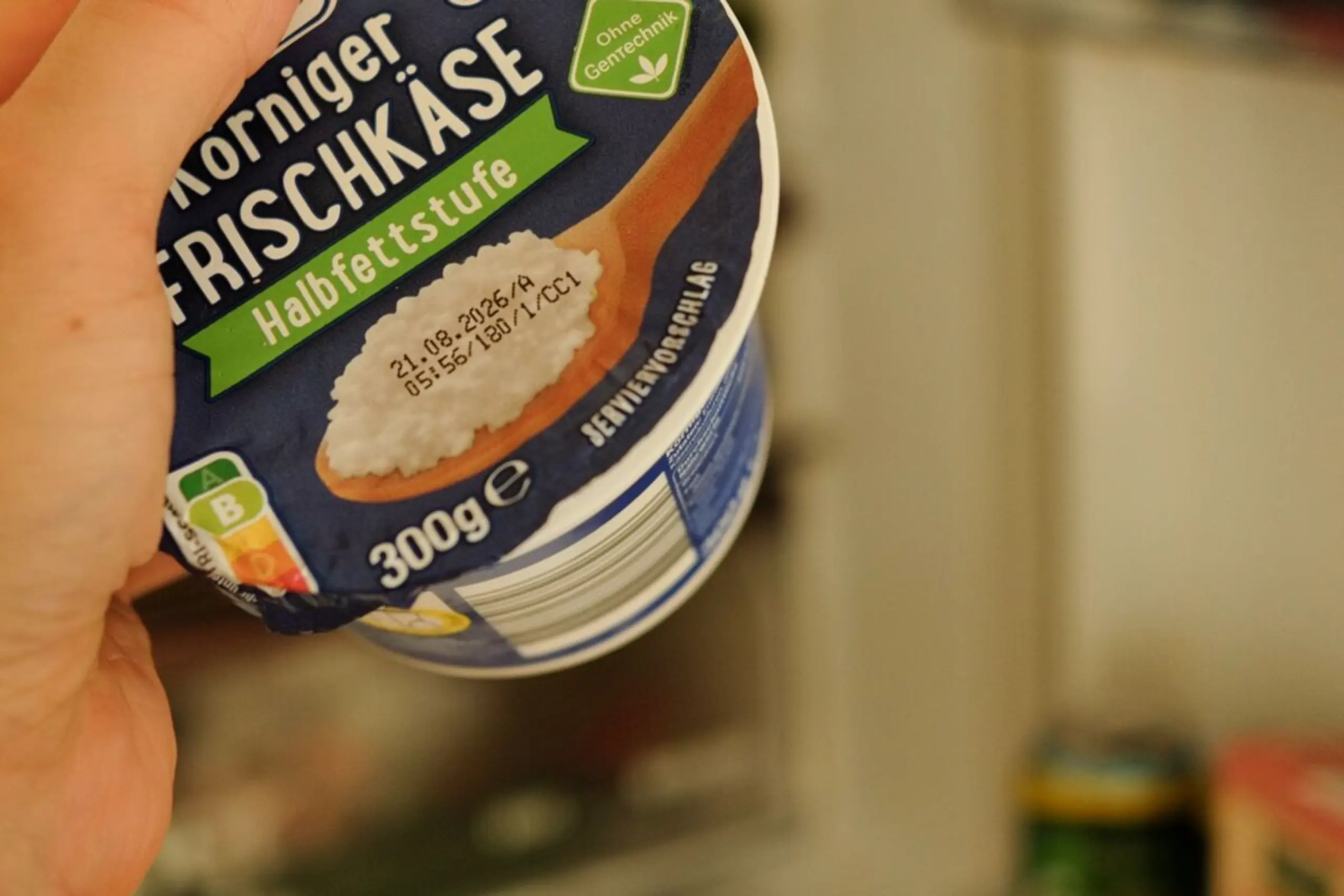 Das aufgedruckte Datum bei Frischkäse ist kein Verbrauchsdatum