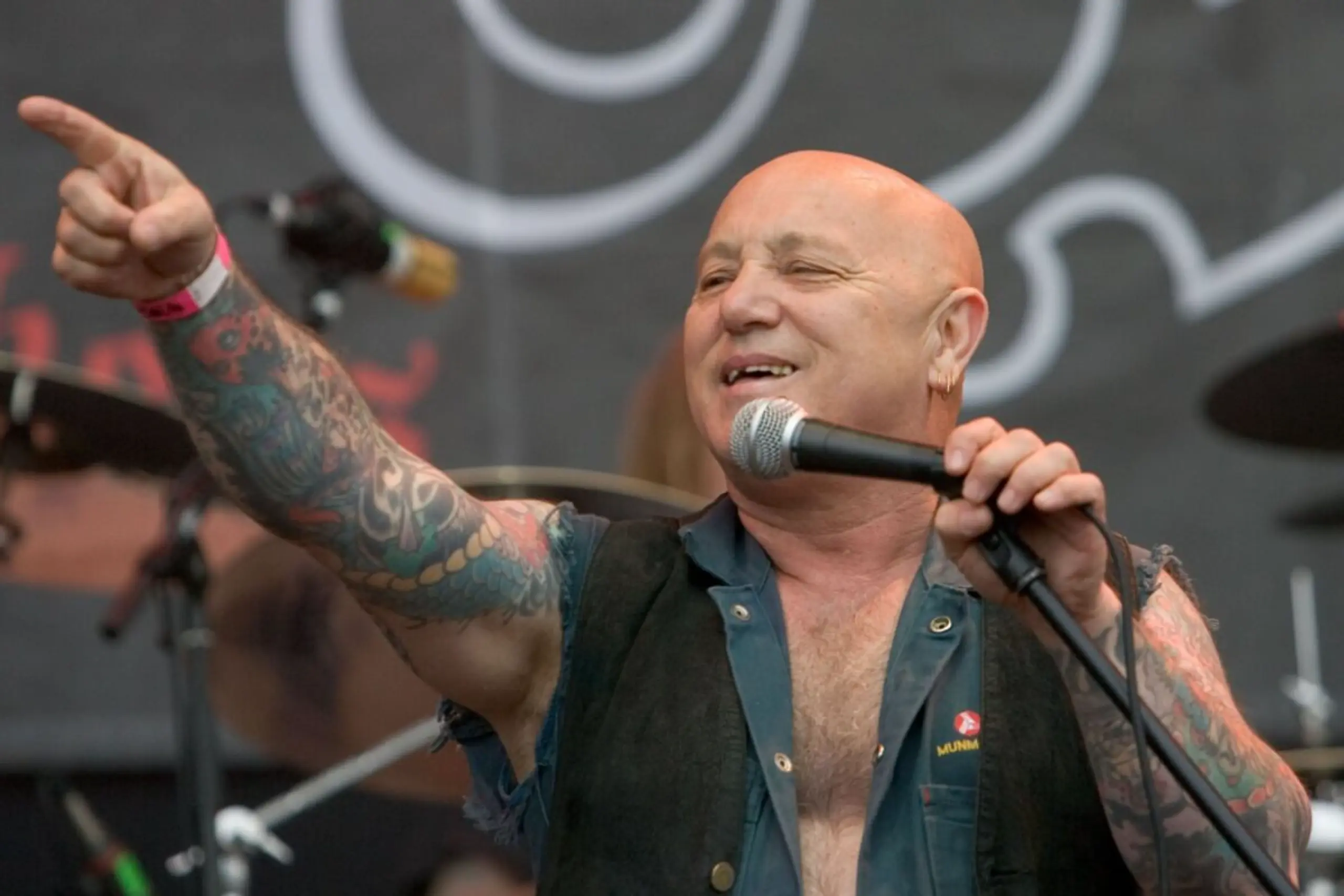 ++ ARCHIVBILD ++ Angry Anderson hat ein gesundheitliches Problem