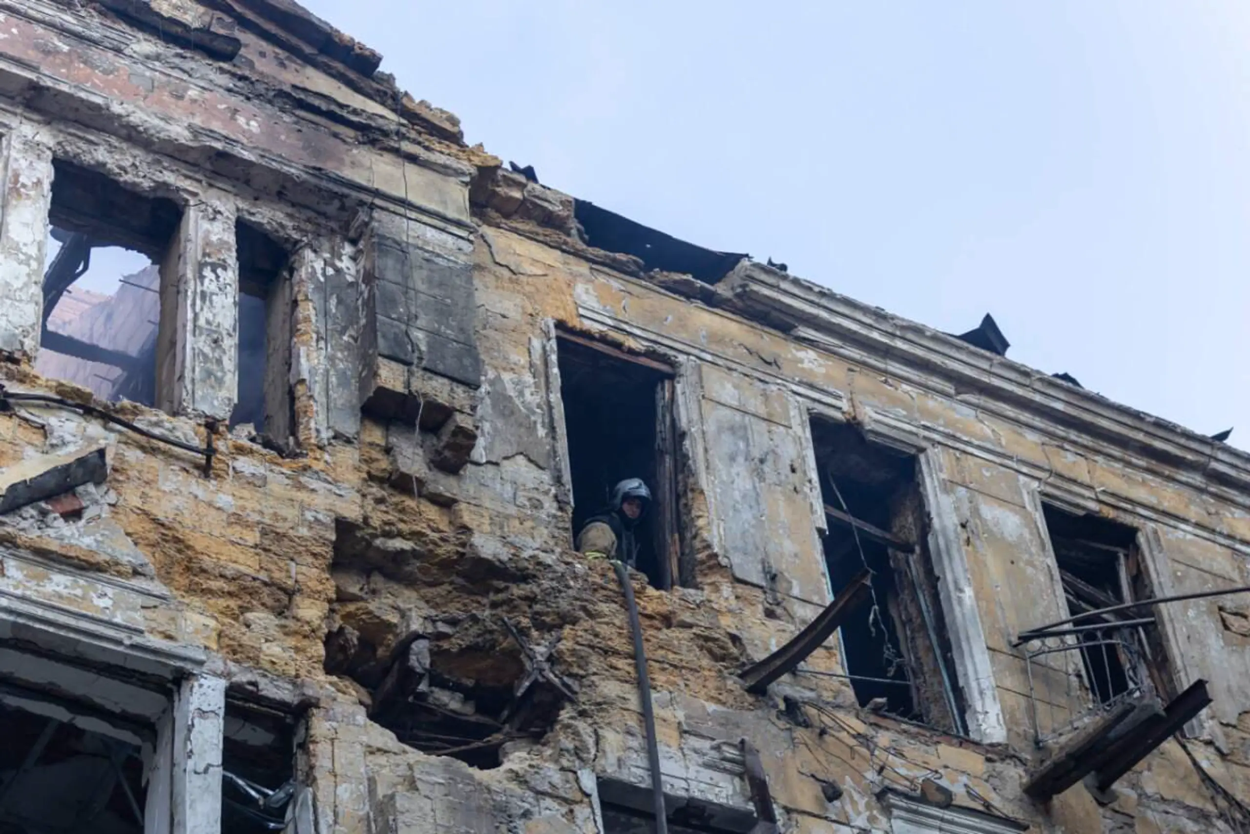 Odessa war einmal mehr Ziel eines russischen Angriffs