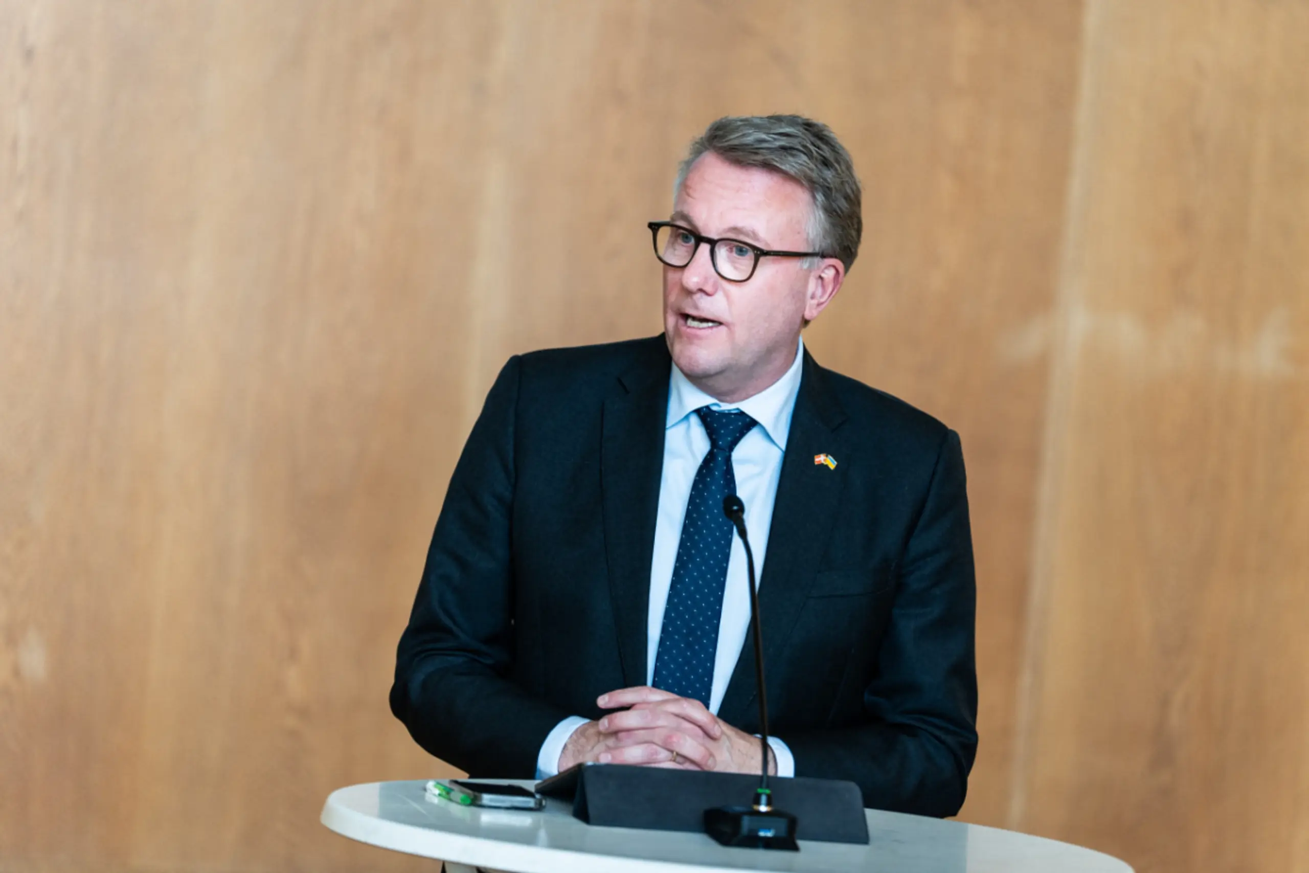 Morten Bødskov kommt in die Bundeshauptstadt