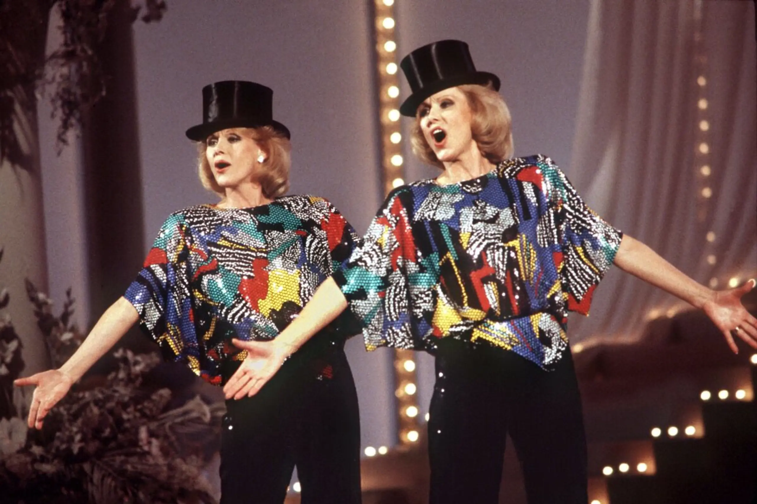 Alice und Ellen Kessler im Jahr 1986