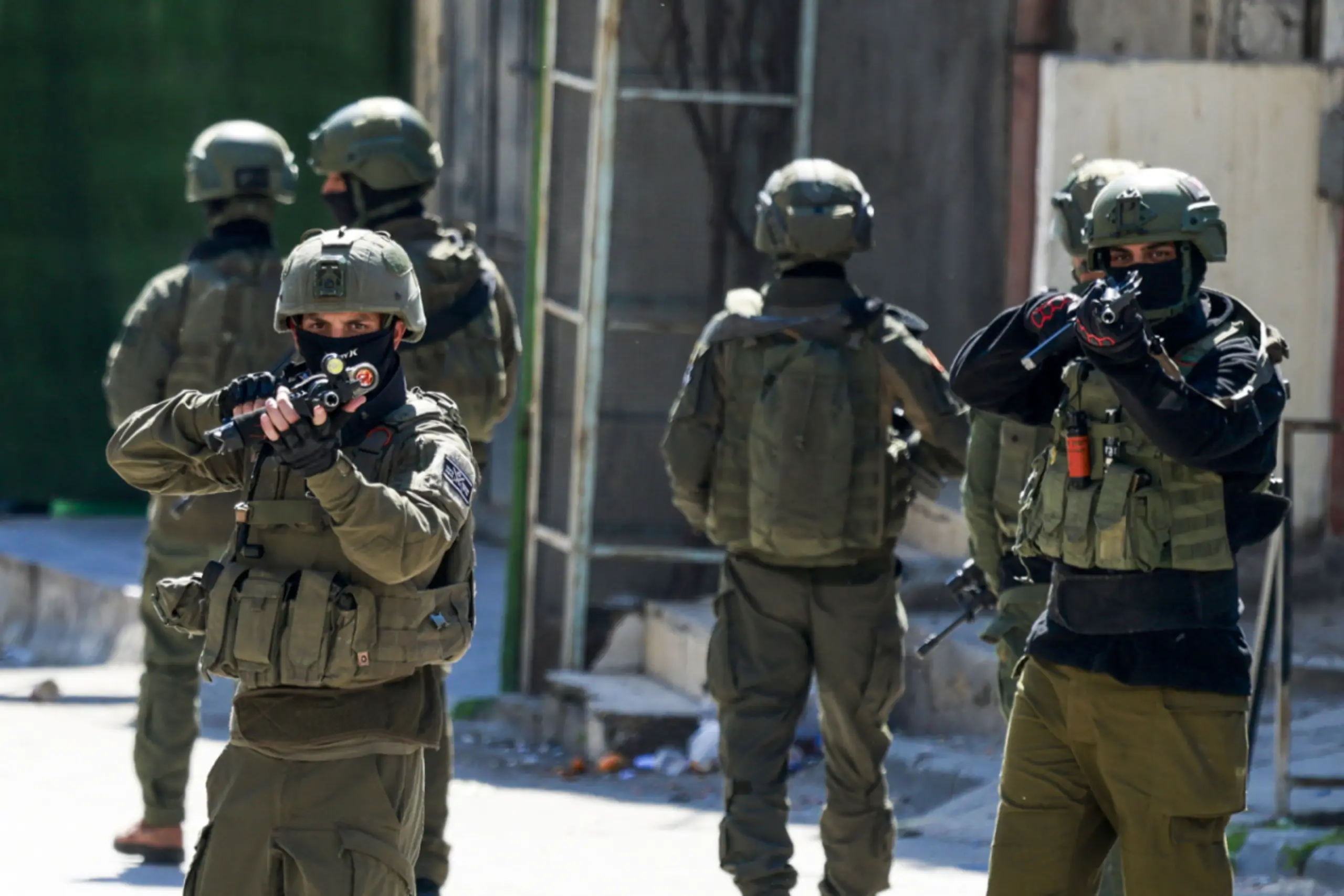Israelischer Militäreinsatz im Flüchtlingsviertel Askar (Archivbild)