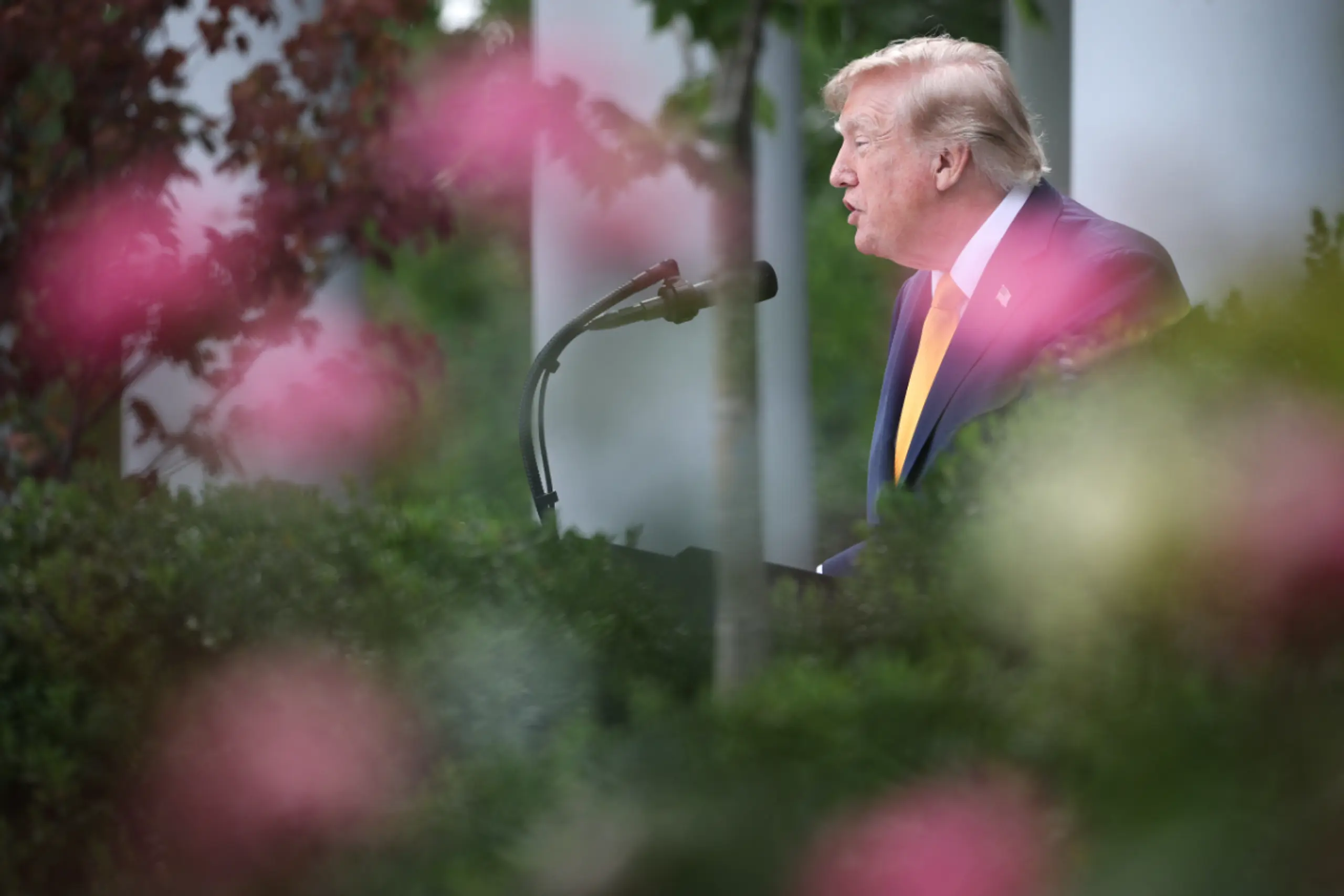 US-Präsident Trump machte Angaben zur Minen-Entfernung in Hormuz (Archivbild)