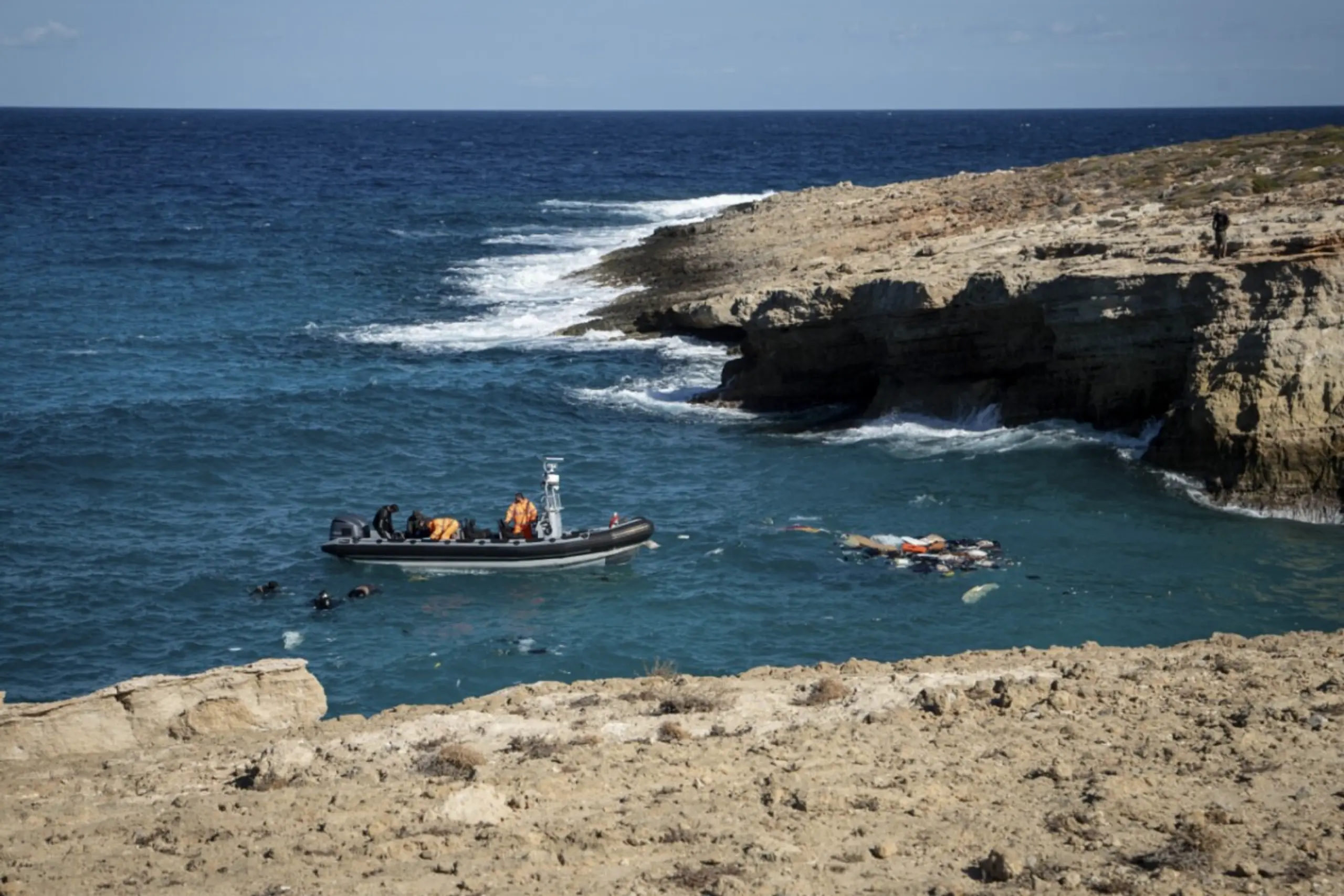 Griechische Küstenwache rettete Migranten aus Seenot (Archivbild)