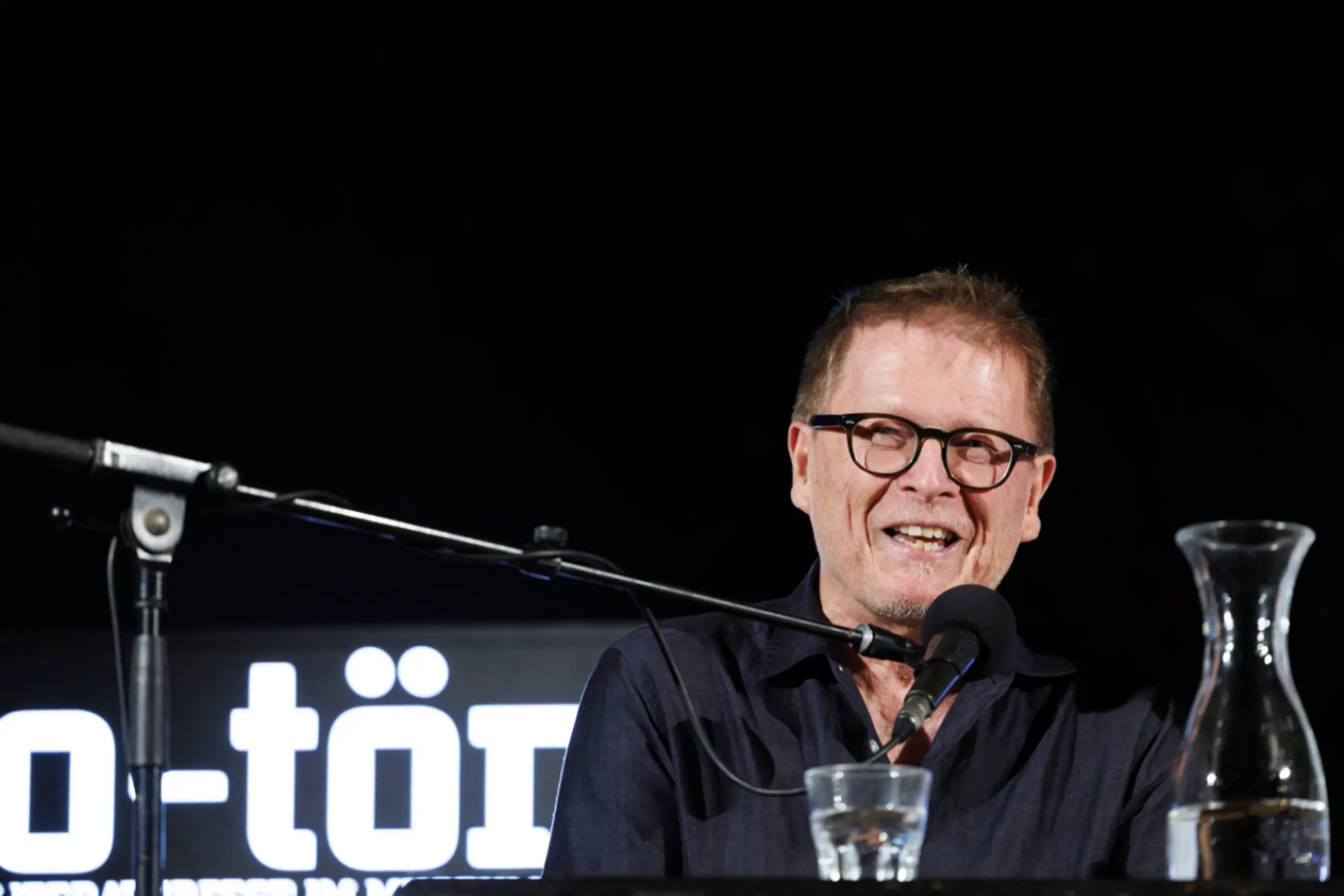 Paulus Hochgatterer las beim Festival-Finale der "O-Töne"