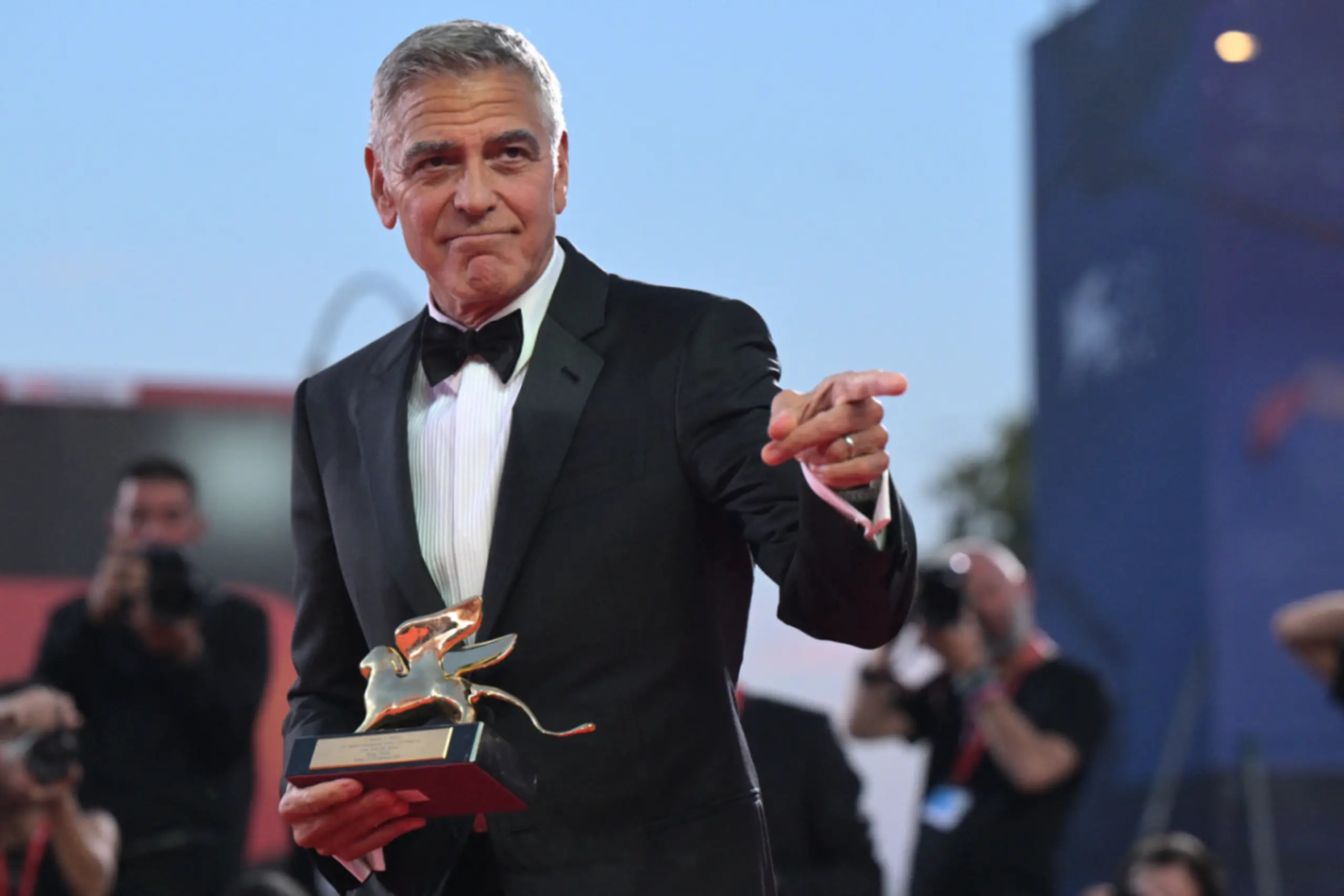 Clooney und sein Goldener Löwe