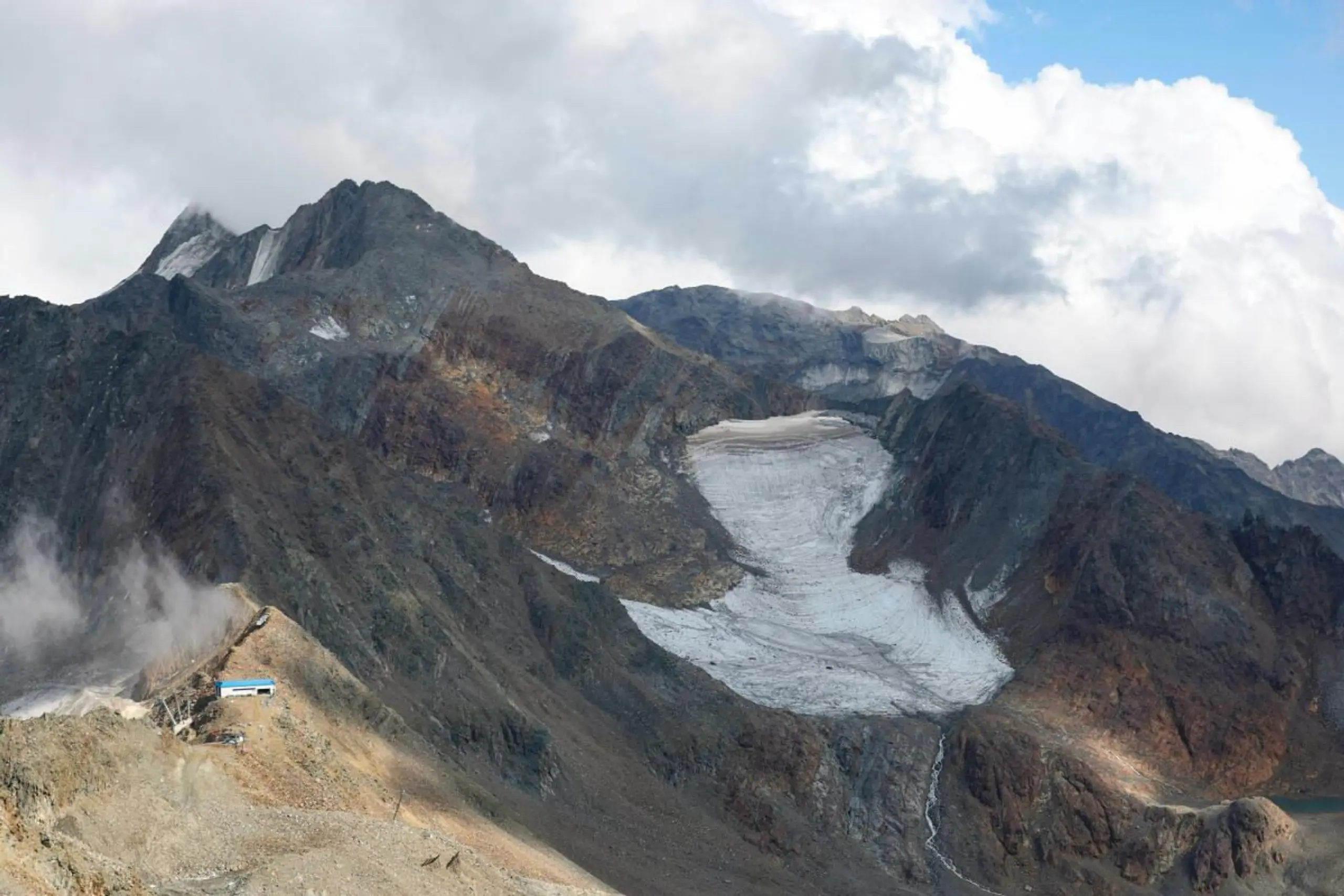 Ein verschwindender Gletscher