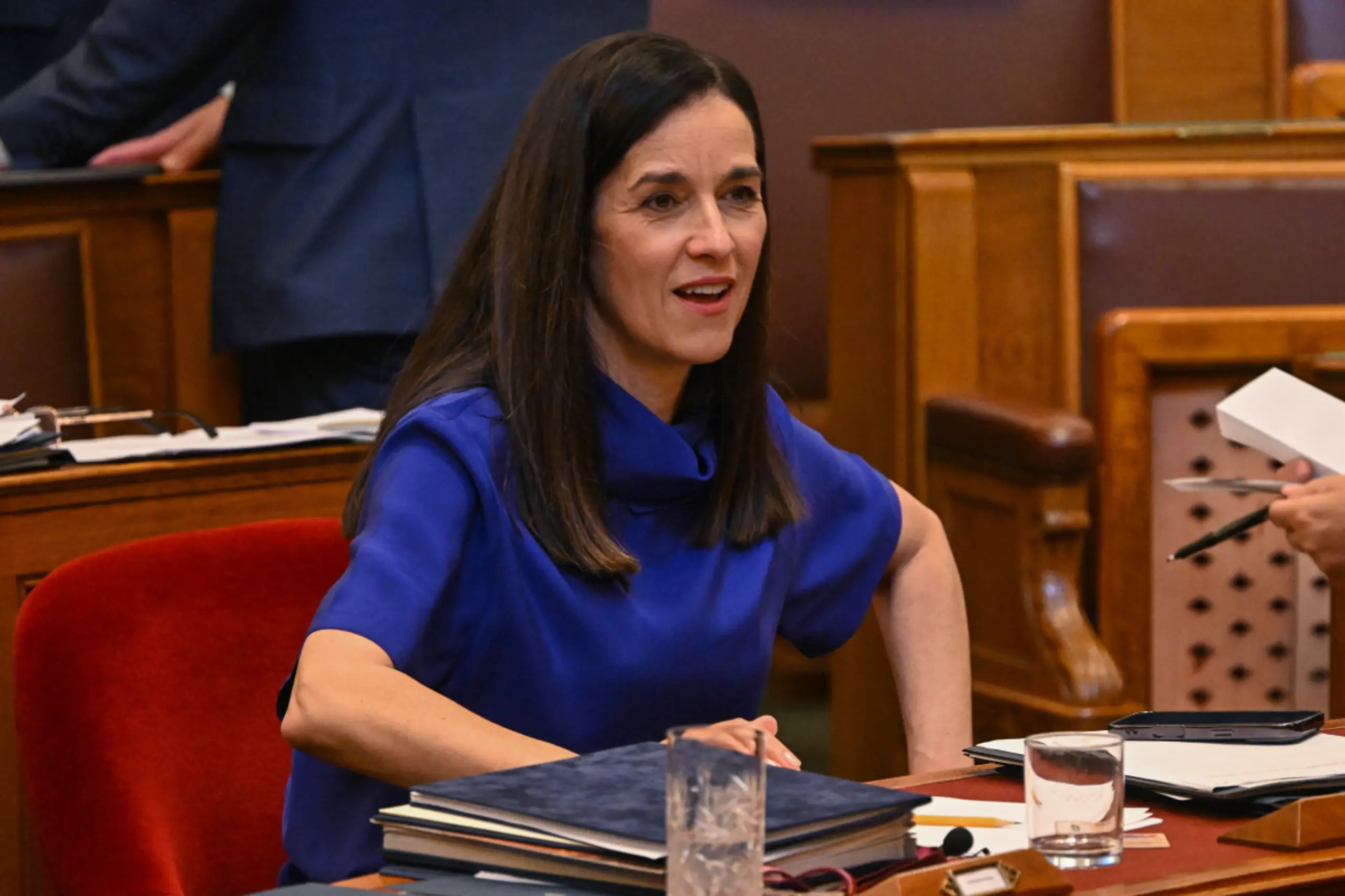 Ungarns Außenministerin Anita Orbán
