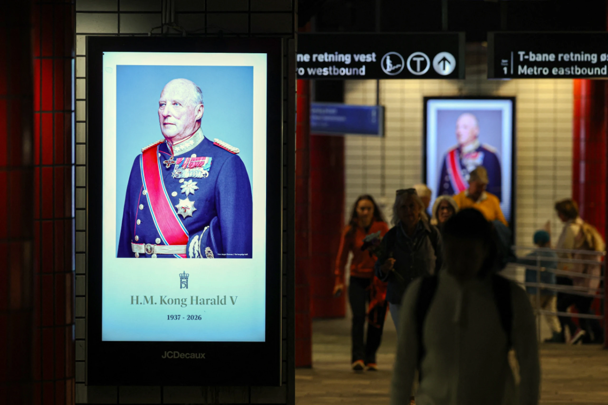 Der norwegische König Harald V. wird beigesetzt