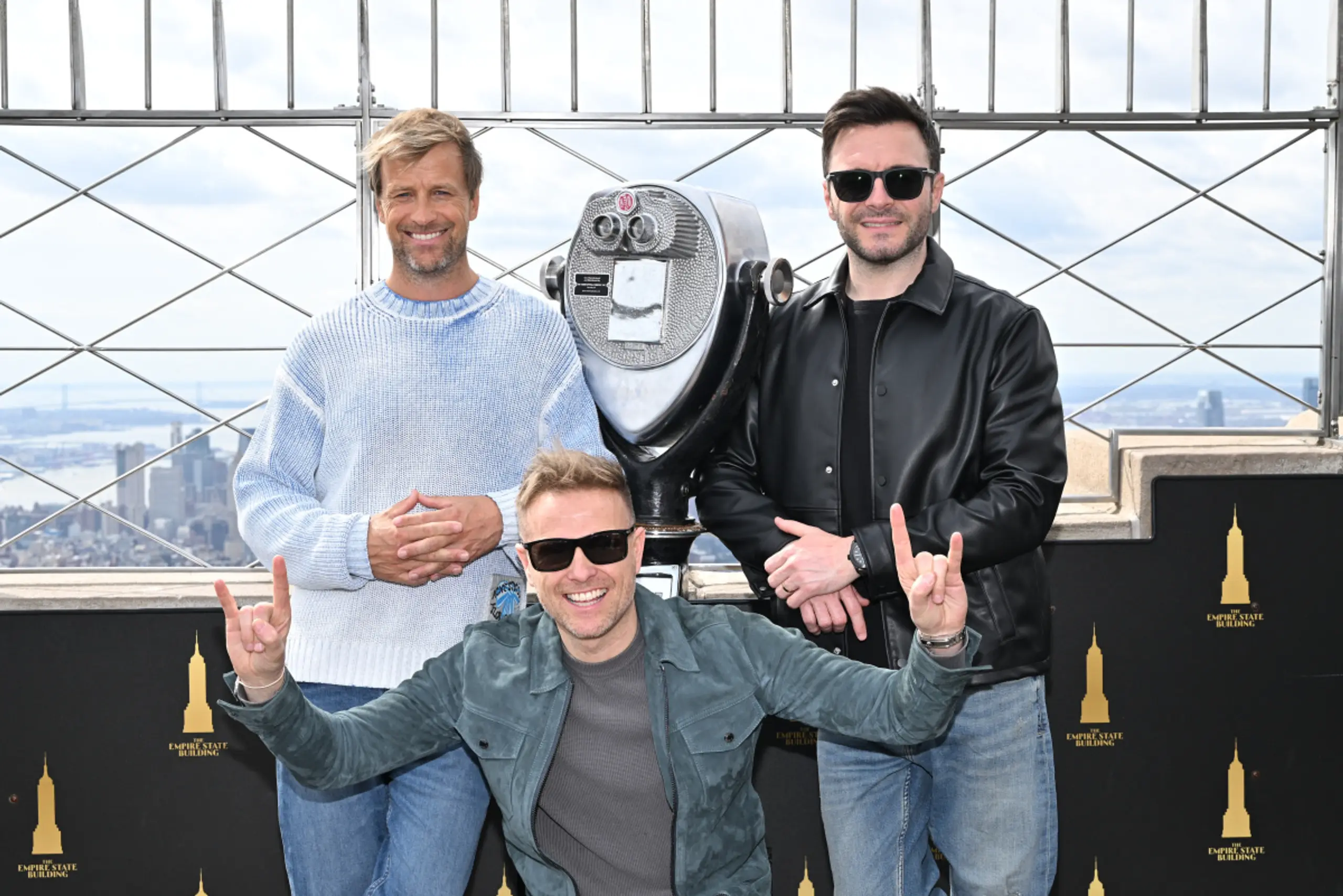 Westlife heizen den Fans am 28. November in Ischgl ein