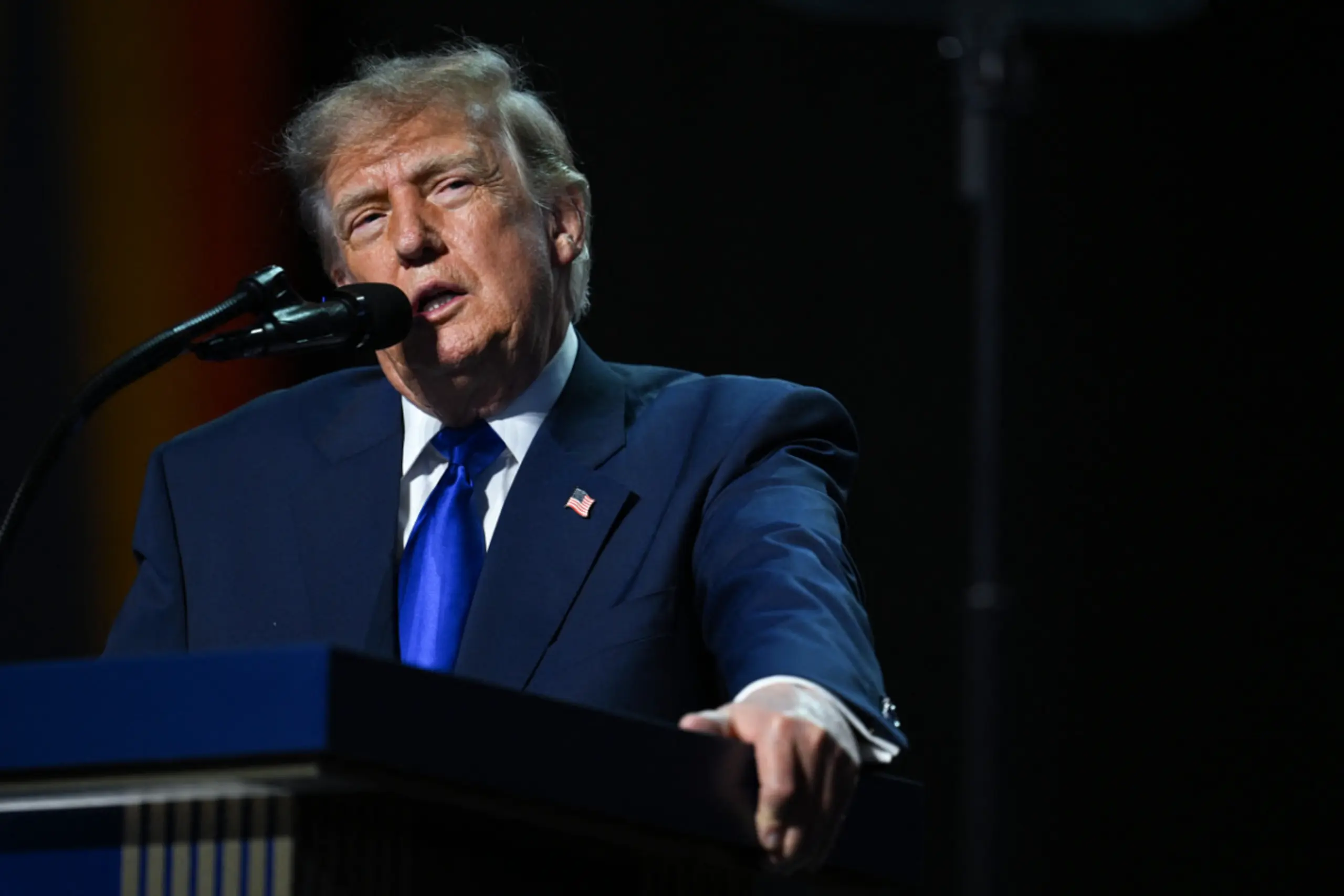 Trump peitschte seine Partei in Dallas auf den Wahl-Endspurt ein