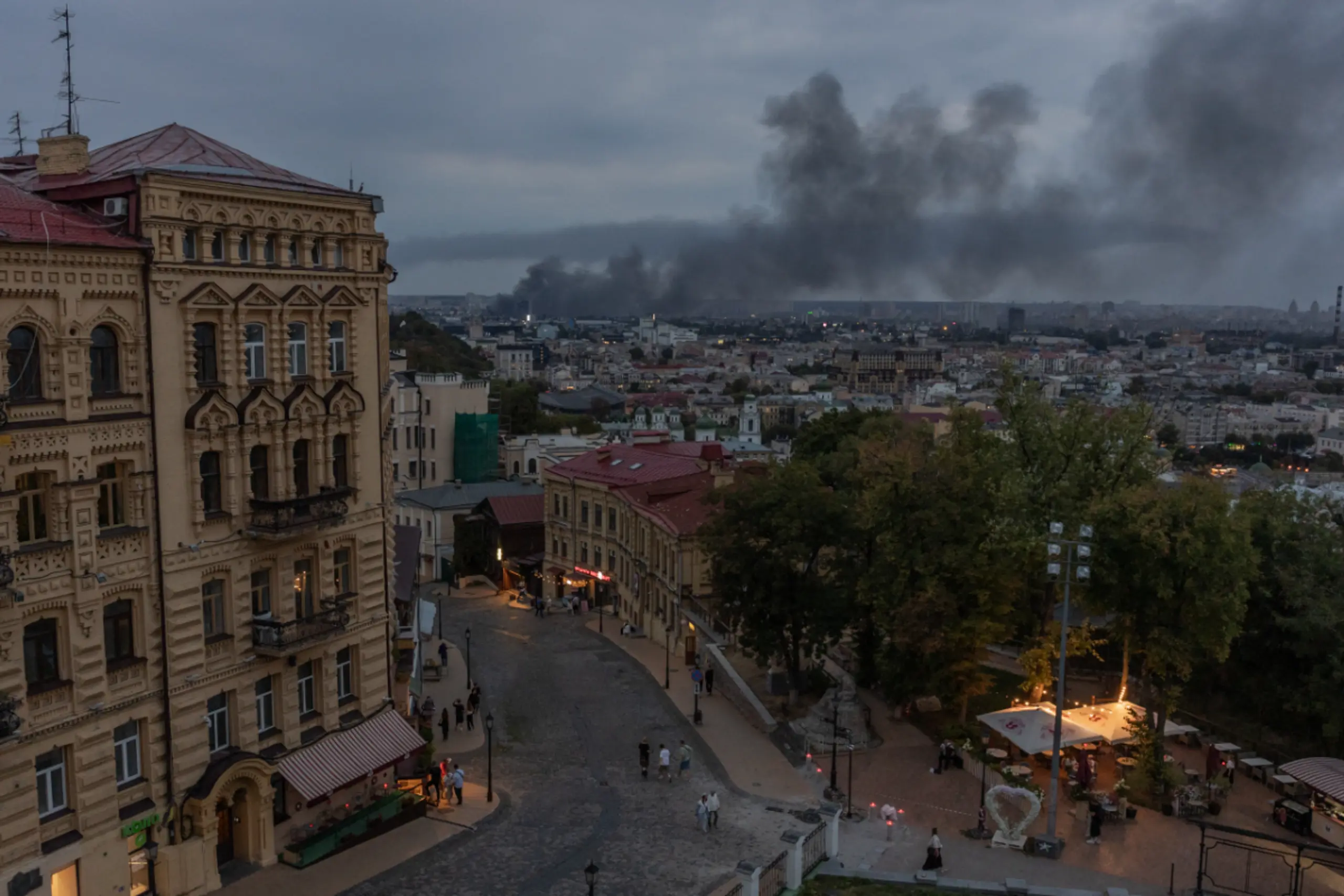 Wieder russische Angriffe auf Kiew