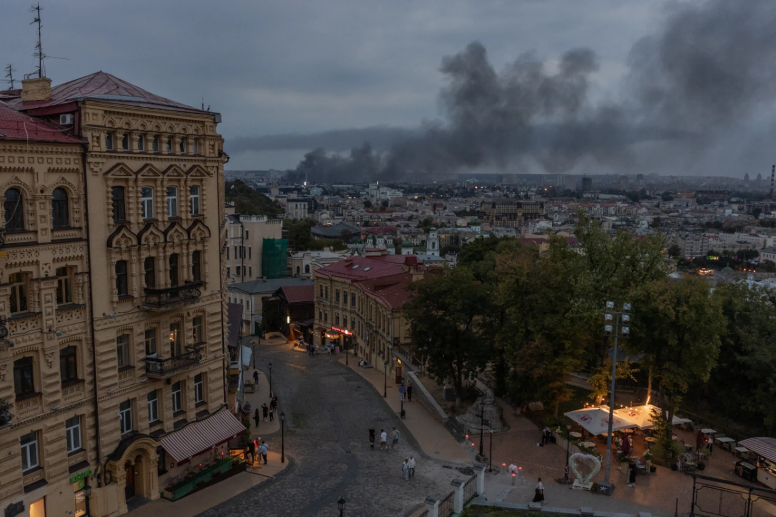 Wieder russische Angriffe auf Kiew