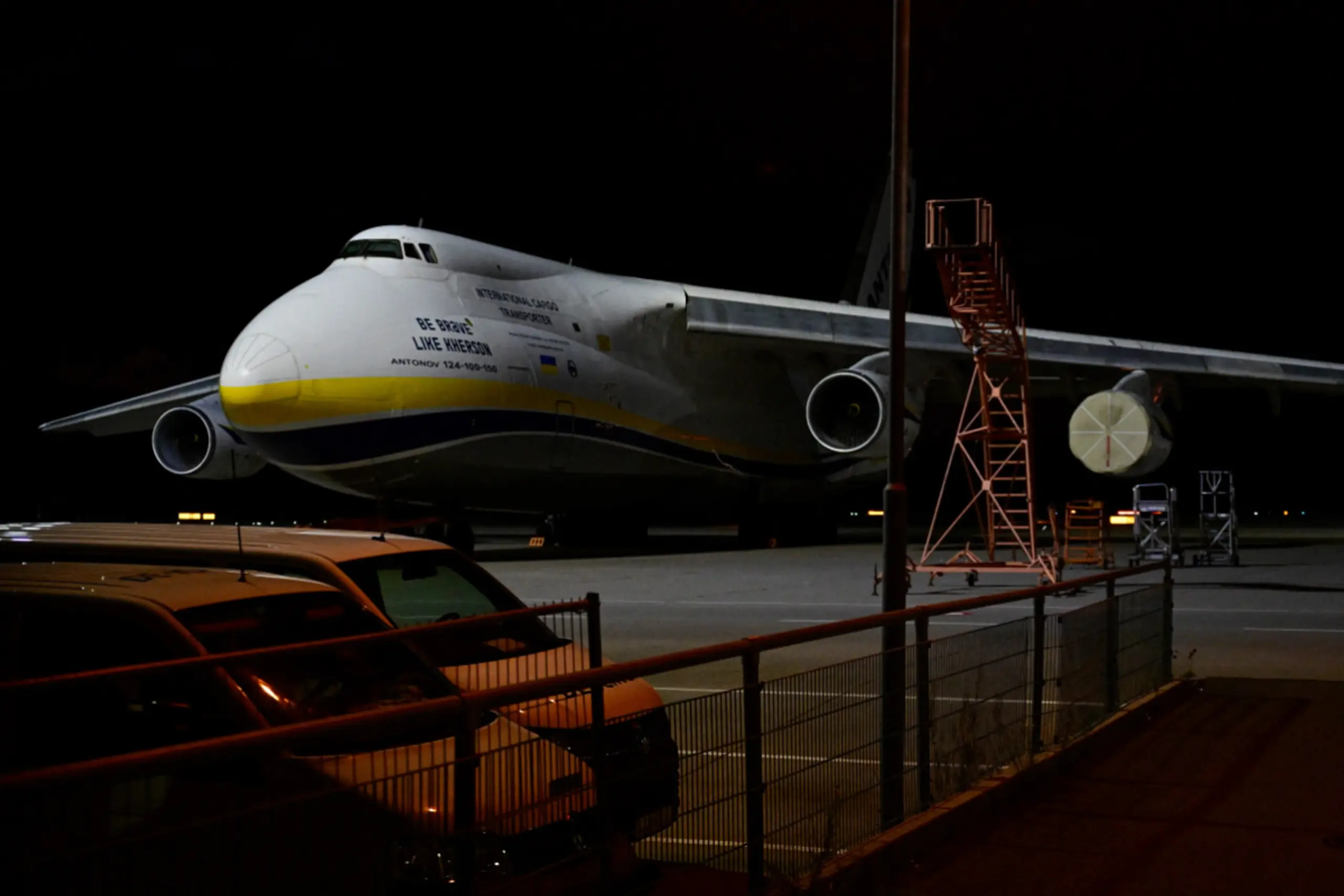 Diese ukrainische Transportmaschine sollte zum Ziel Moskaus werden