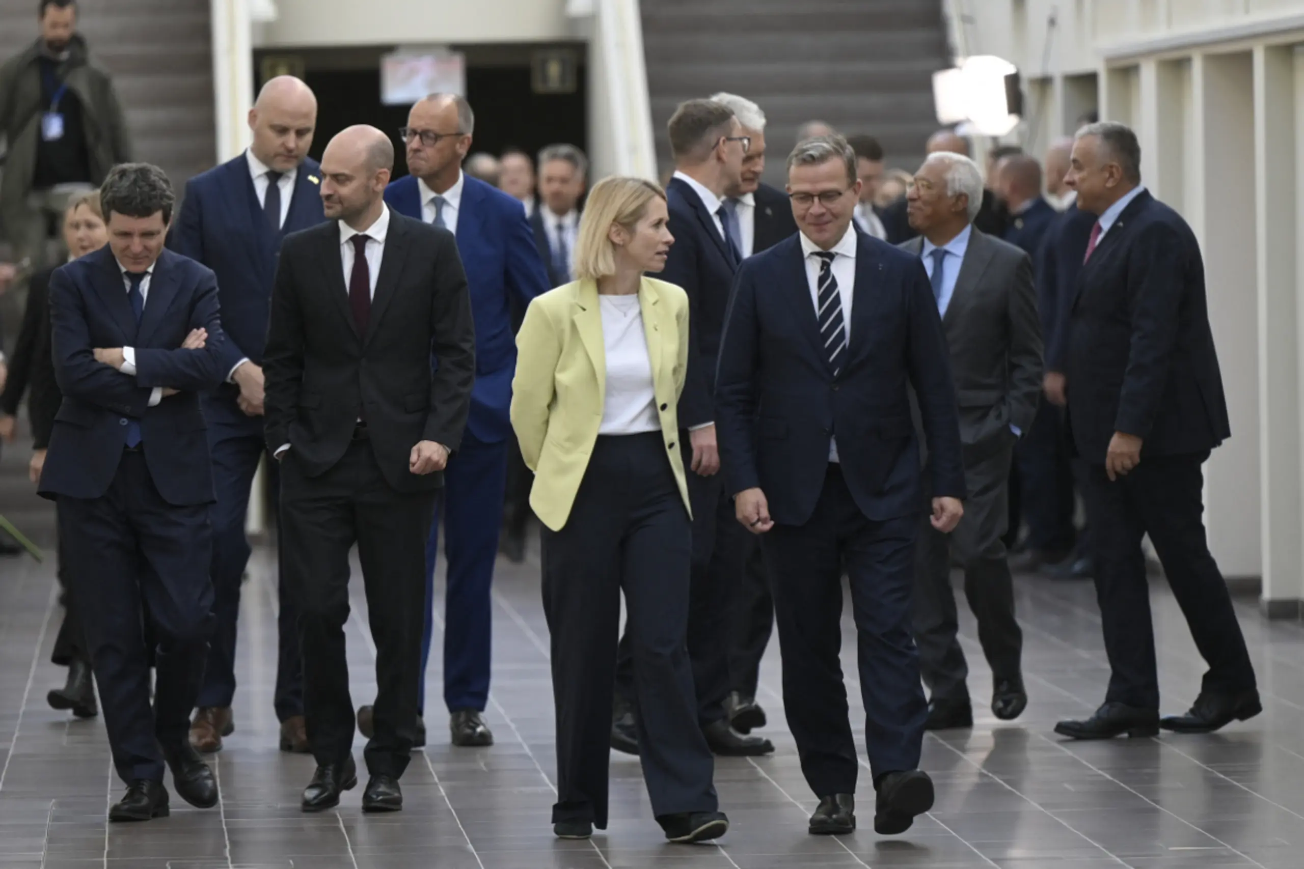 EU-Außenbeauftragten Kaja Kallas spricht von Abschreckungstaktik