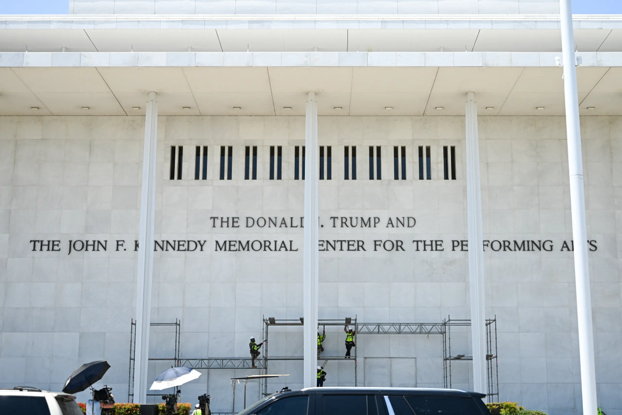 Trump spricht von dringend nötigen Renovierungsarbeiten