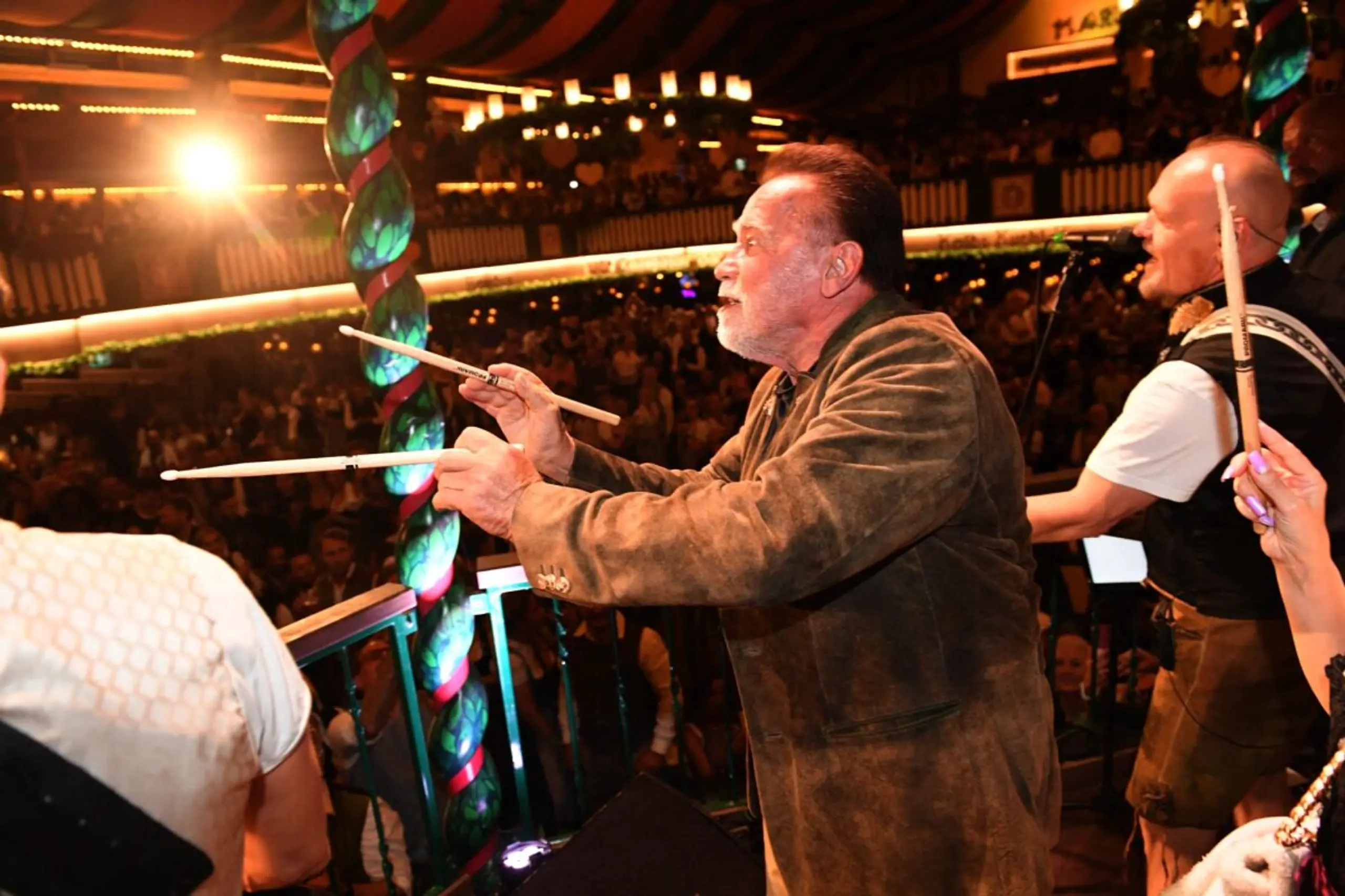 Dirigent Arnie war wieder im Amt