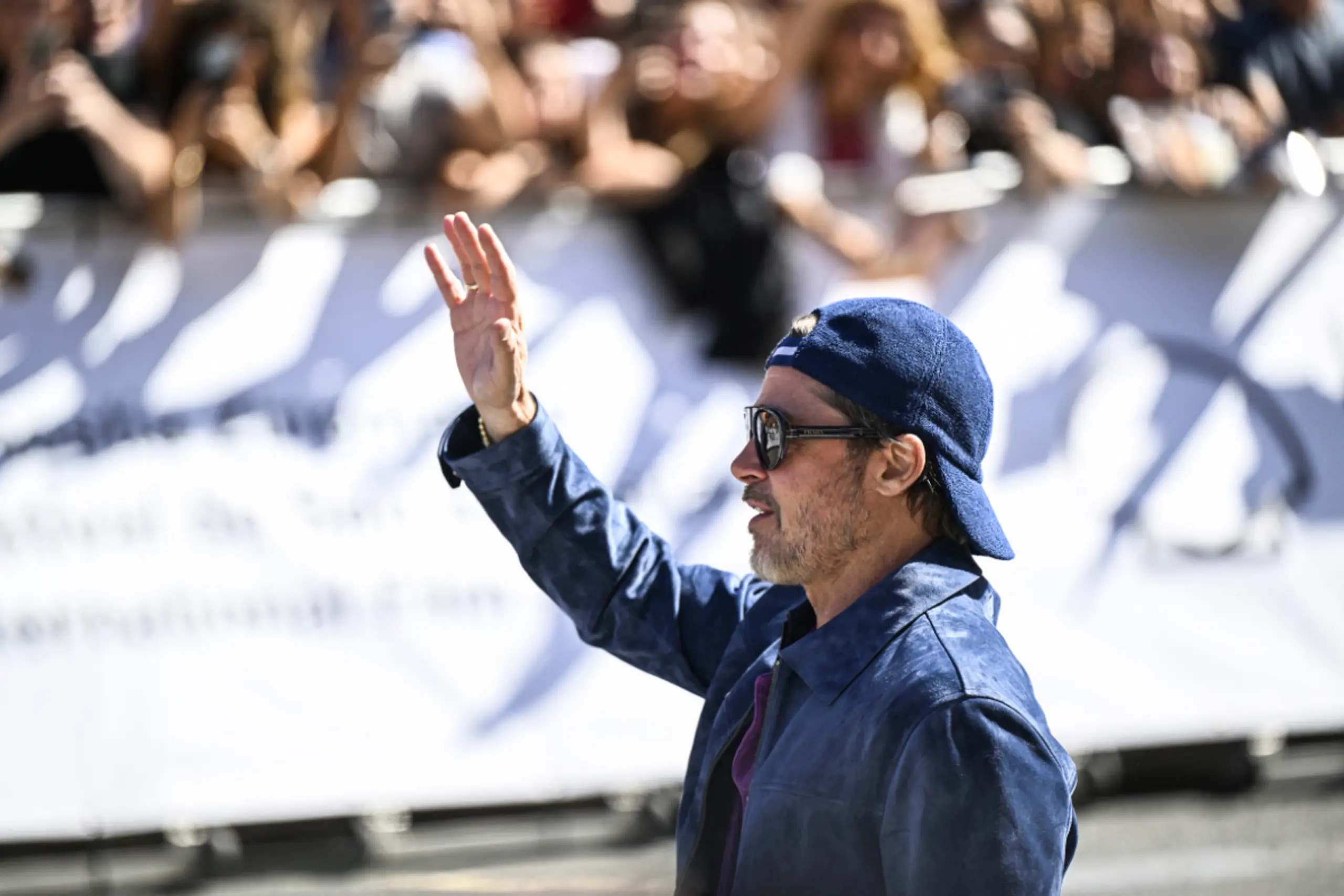 Hollywoodstar Brad Pitt in San Sebastián