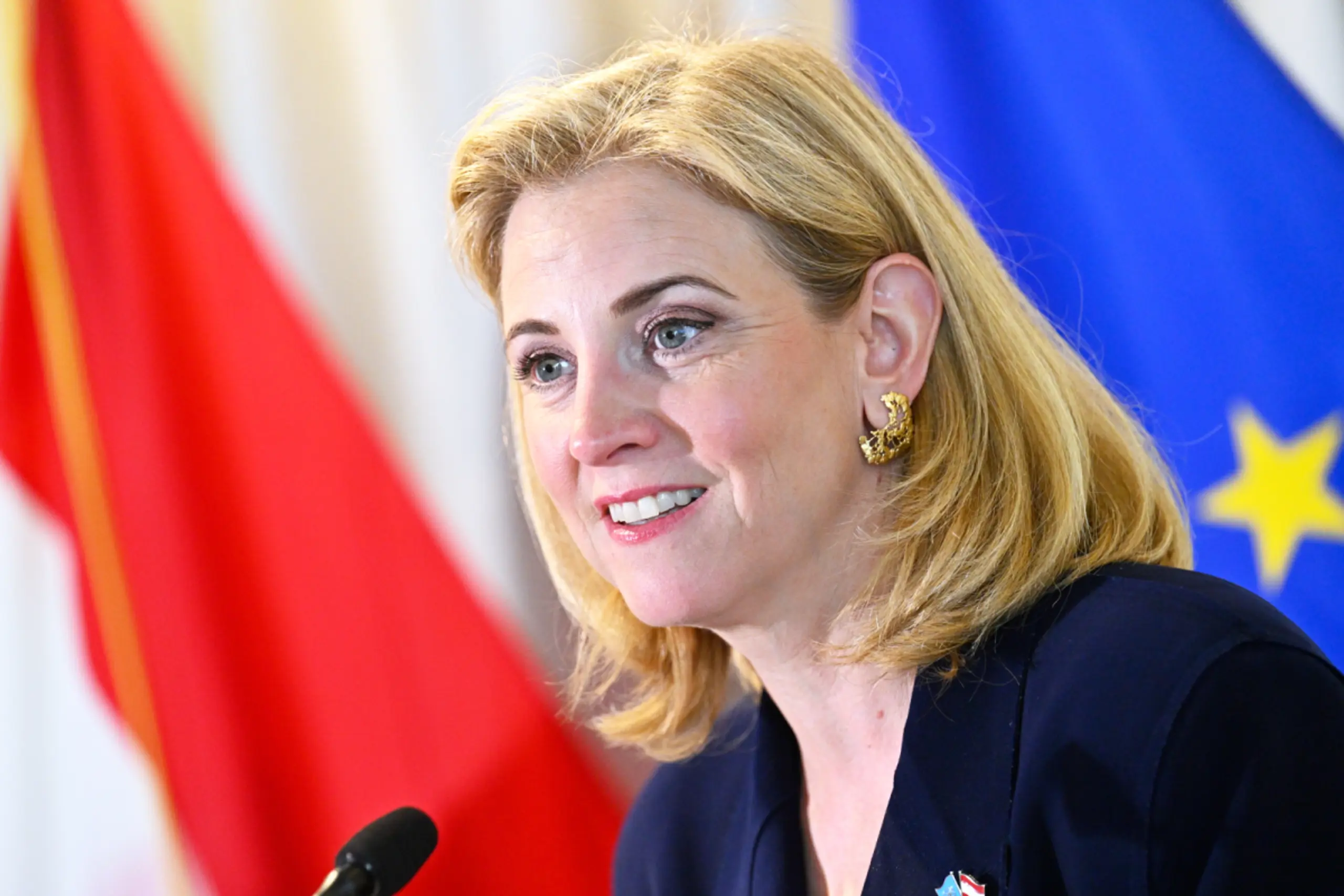 Außenministerin Beate Meinl-Reisinger bei UNO-Generaldebatte in New York