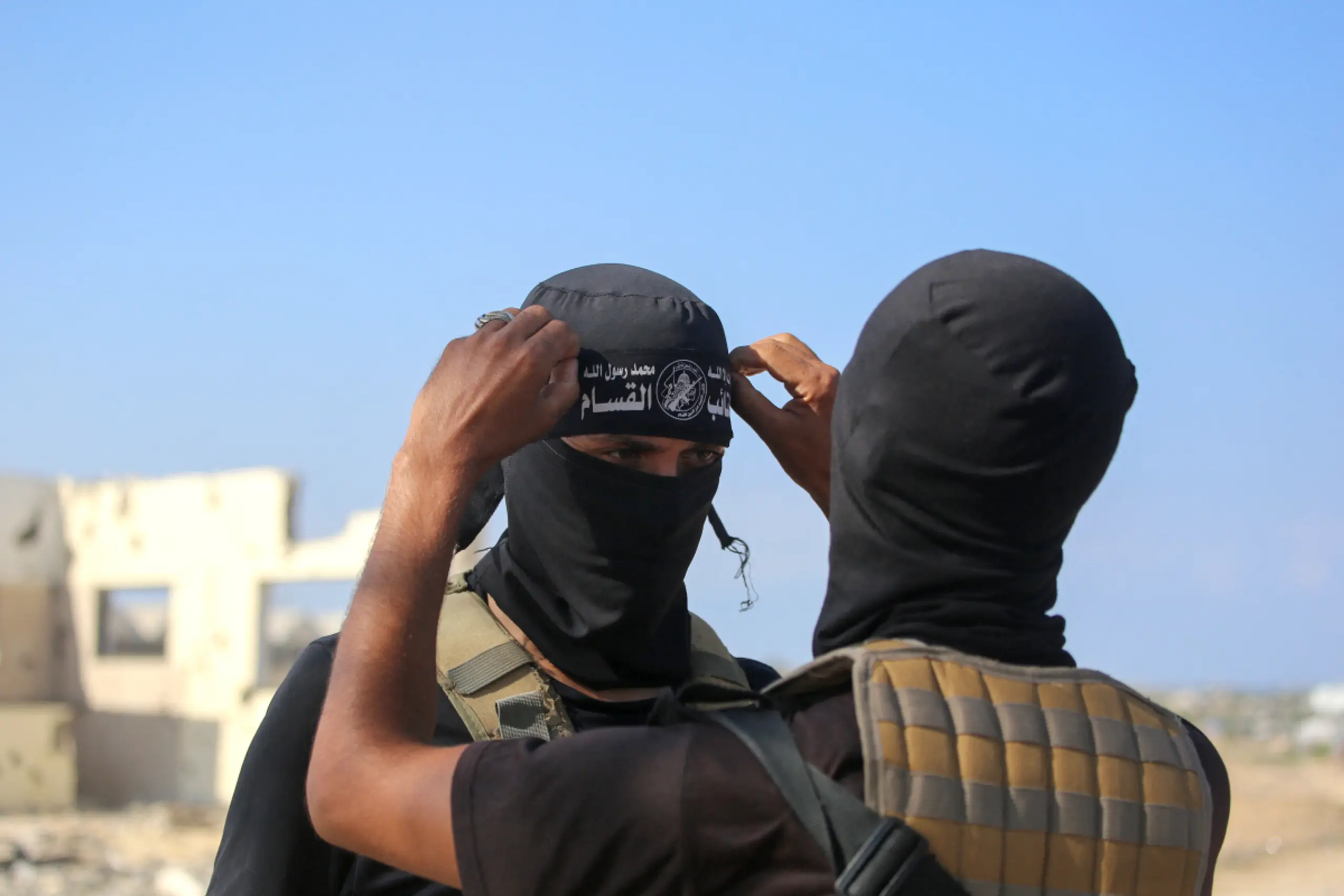 Kämpfer der Terrororganisation Hamas