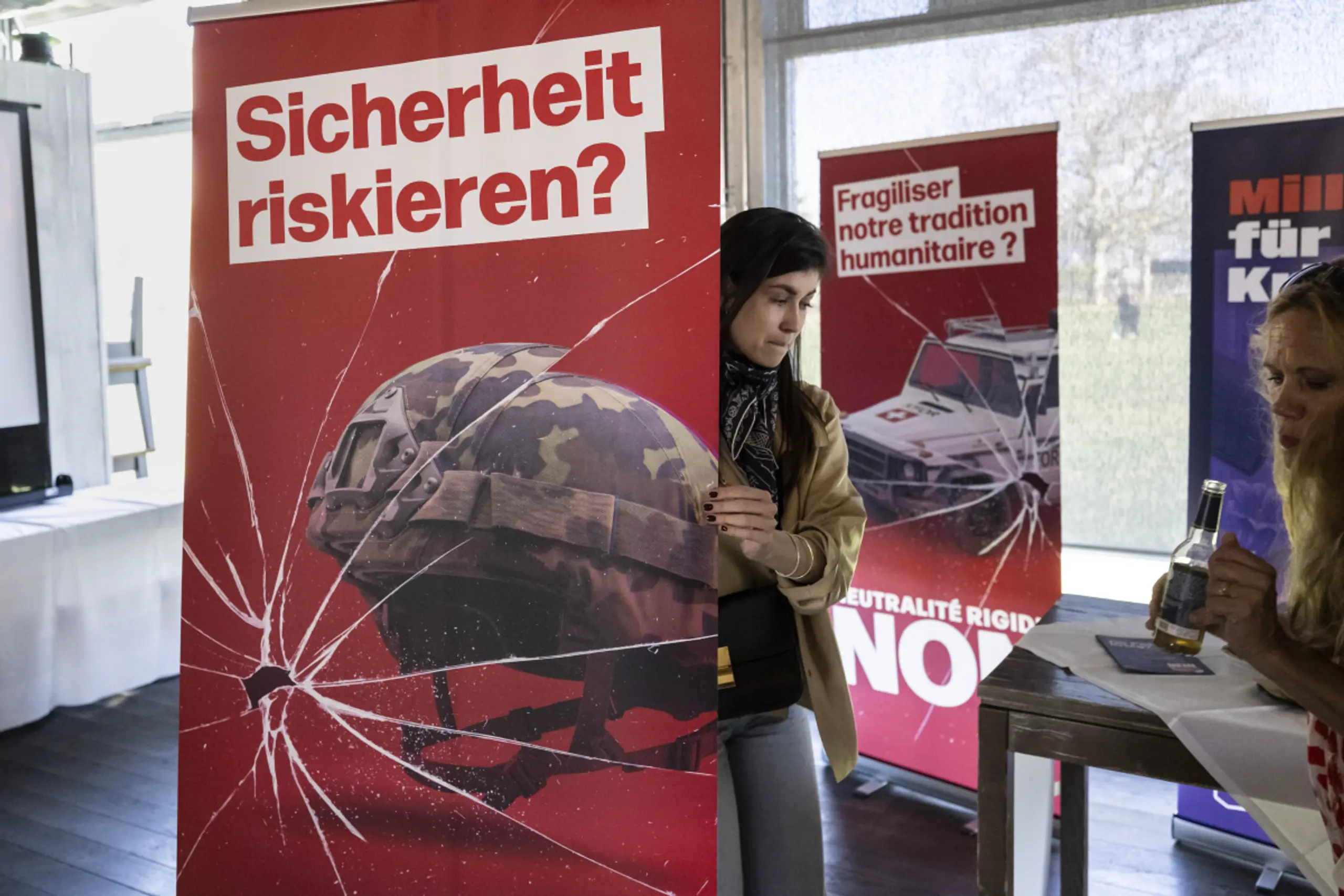 71 Prozent stimmten ersten Erhebungen zufolge mit Nein