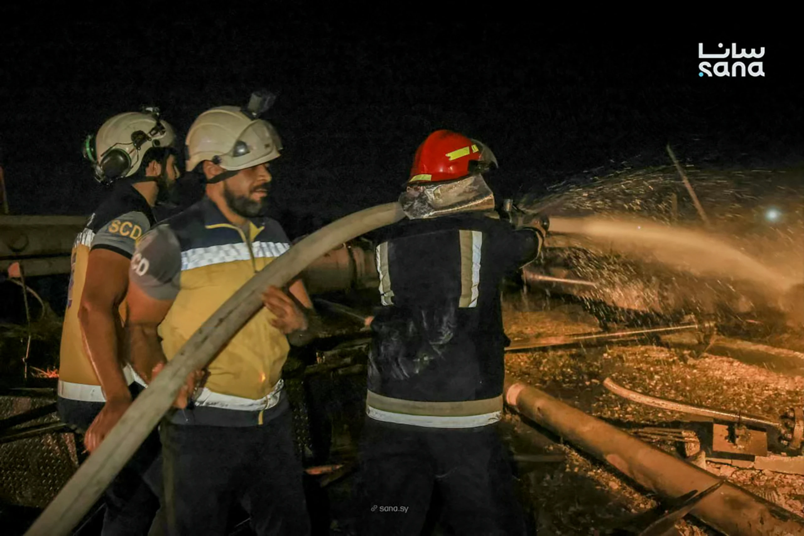 Feuerwehreinsatz nach Explosion bei Gaspipeline