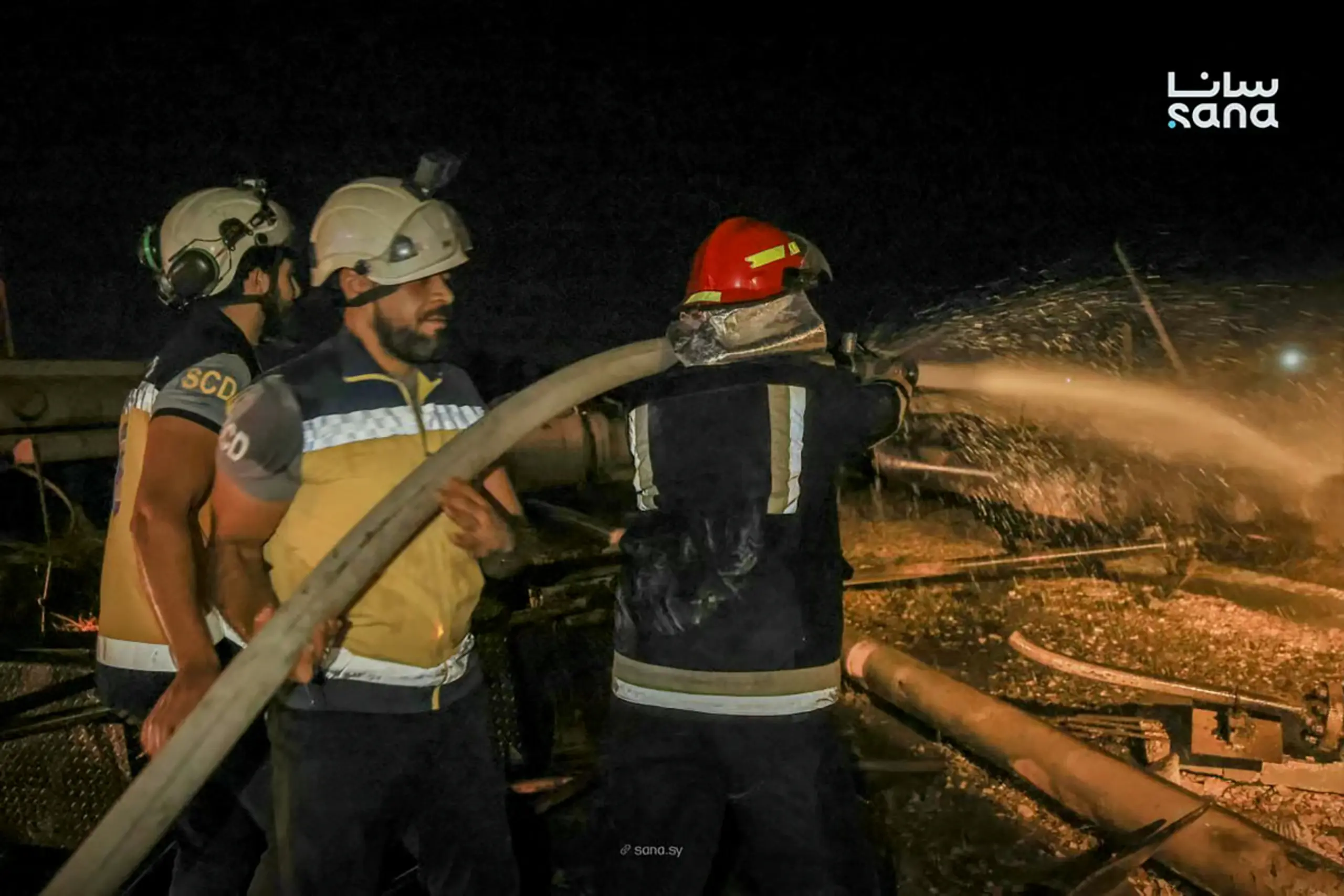 Feuerwehreinsatz nach Explosion bei Gaspipeline