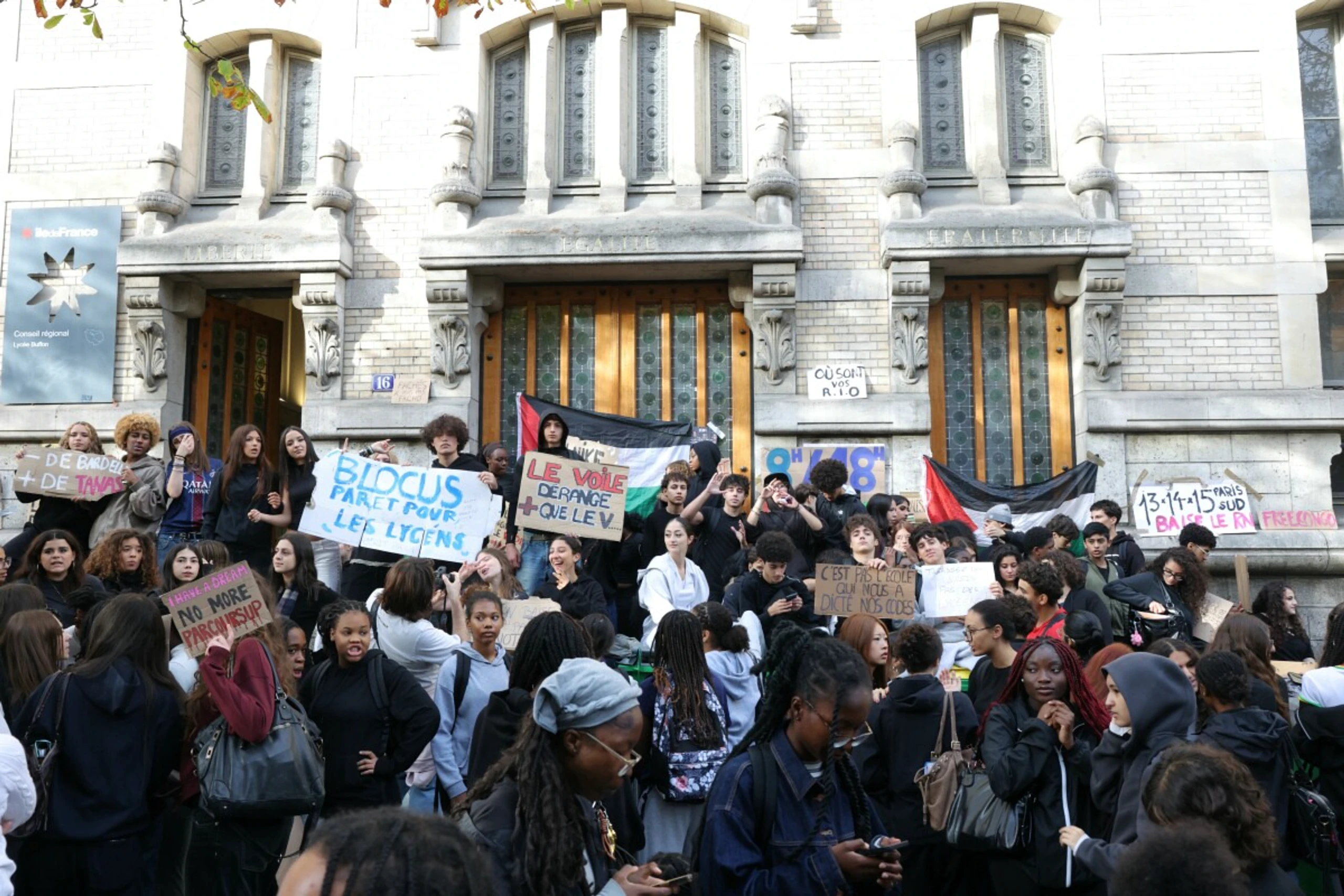 Schülerproteste in Frankreich gehen weiter