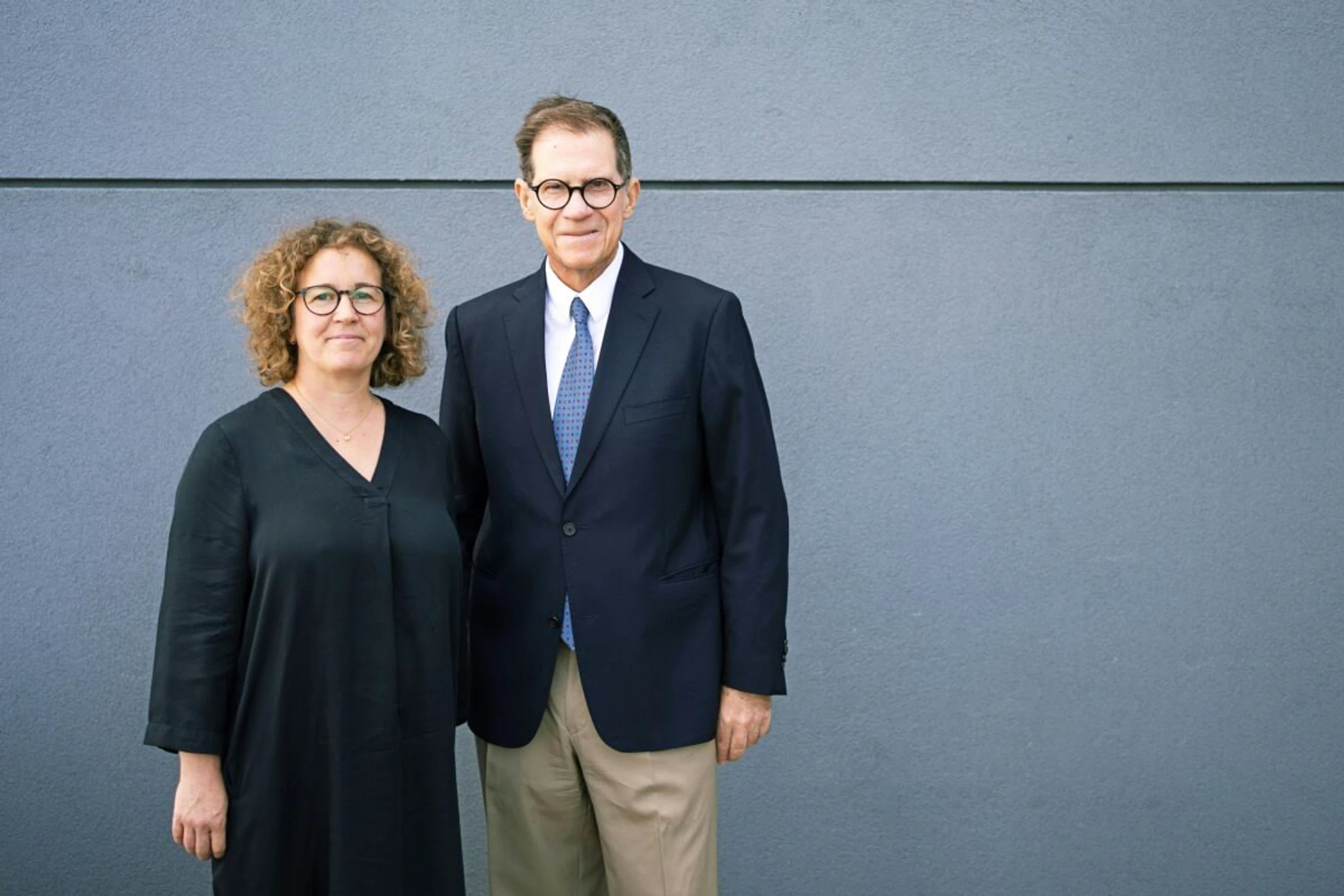 Nina Keusgen und Giulio Superti-Furga
