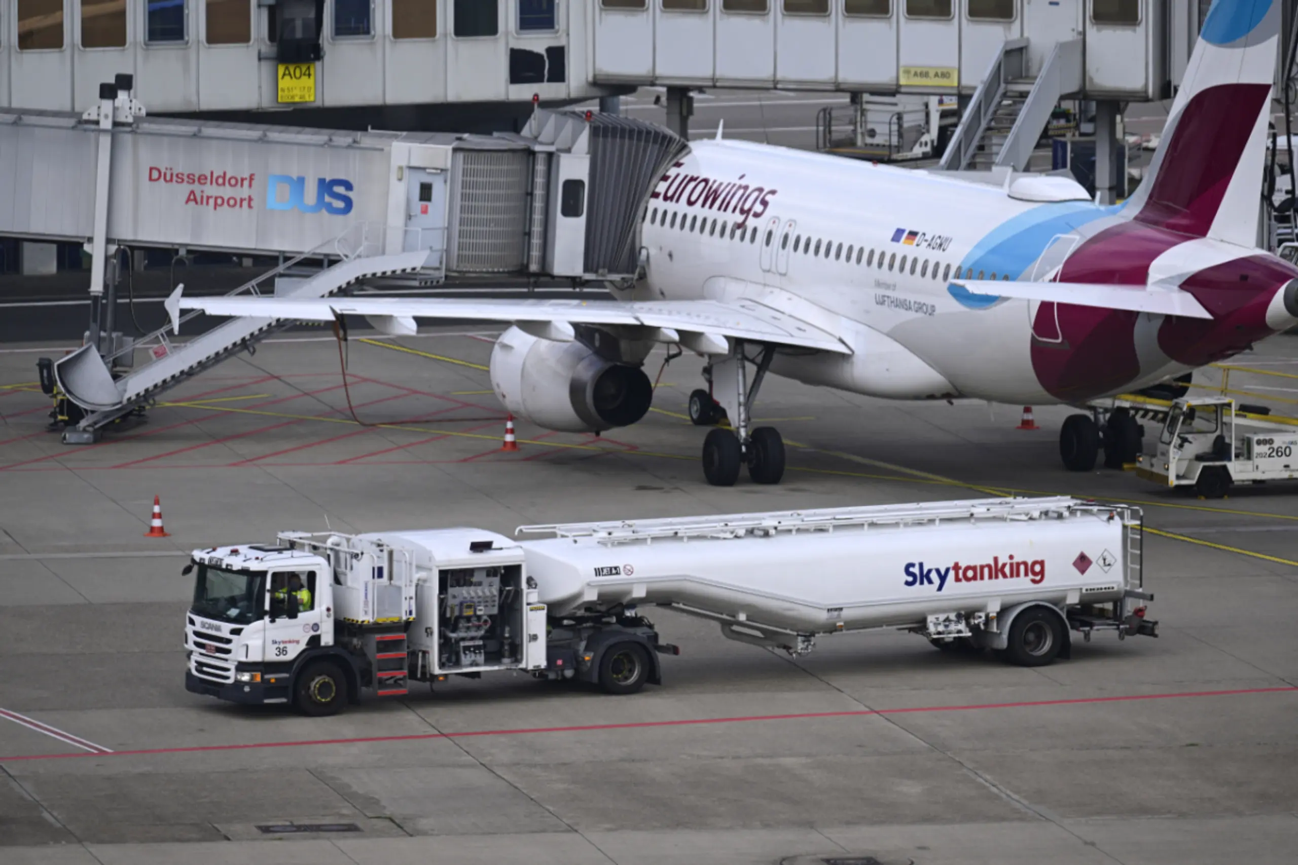 Eurowings hatte sich vorbehalten, Gepäck erst später zu befördern