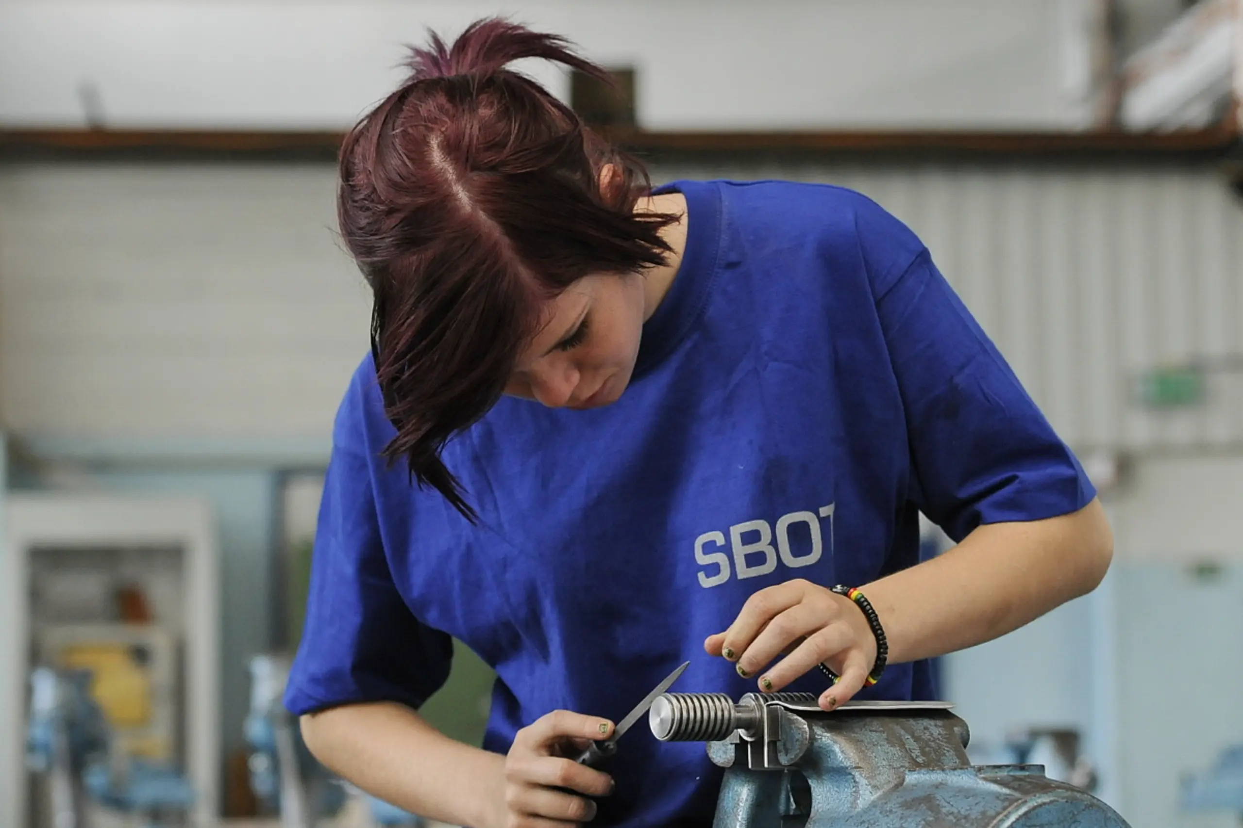 Metalltechnik bei Mädchen in die Top 10 aufgestiegen