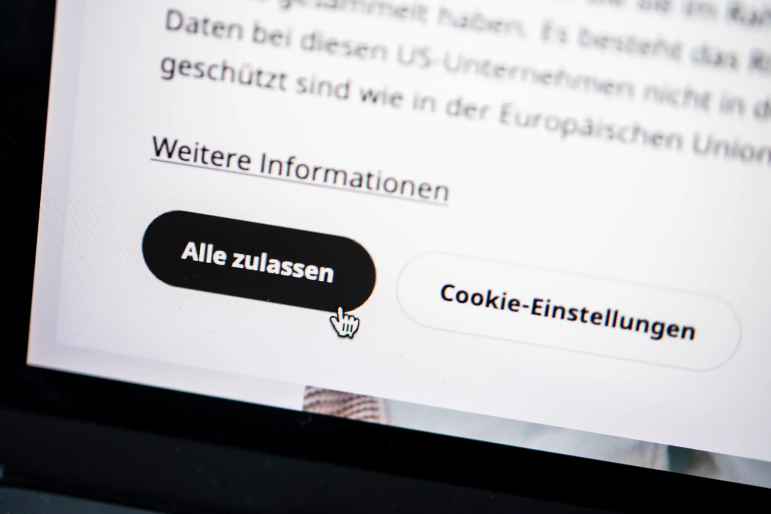 Oft nimmt man sich nicht die Zeit dazu, die Cookies abzulehnen