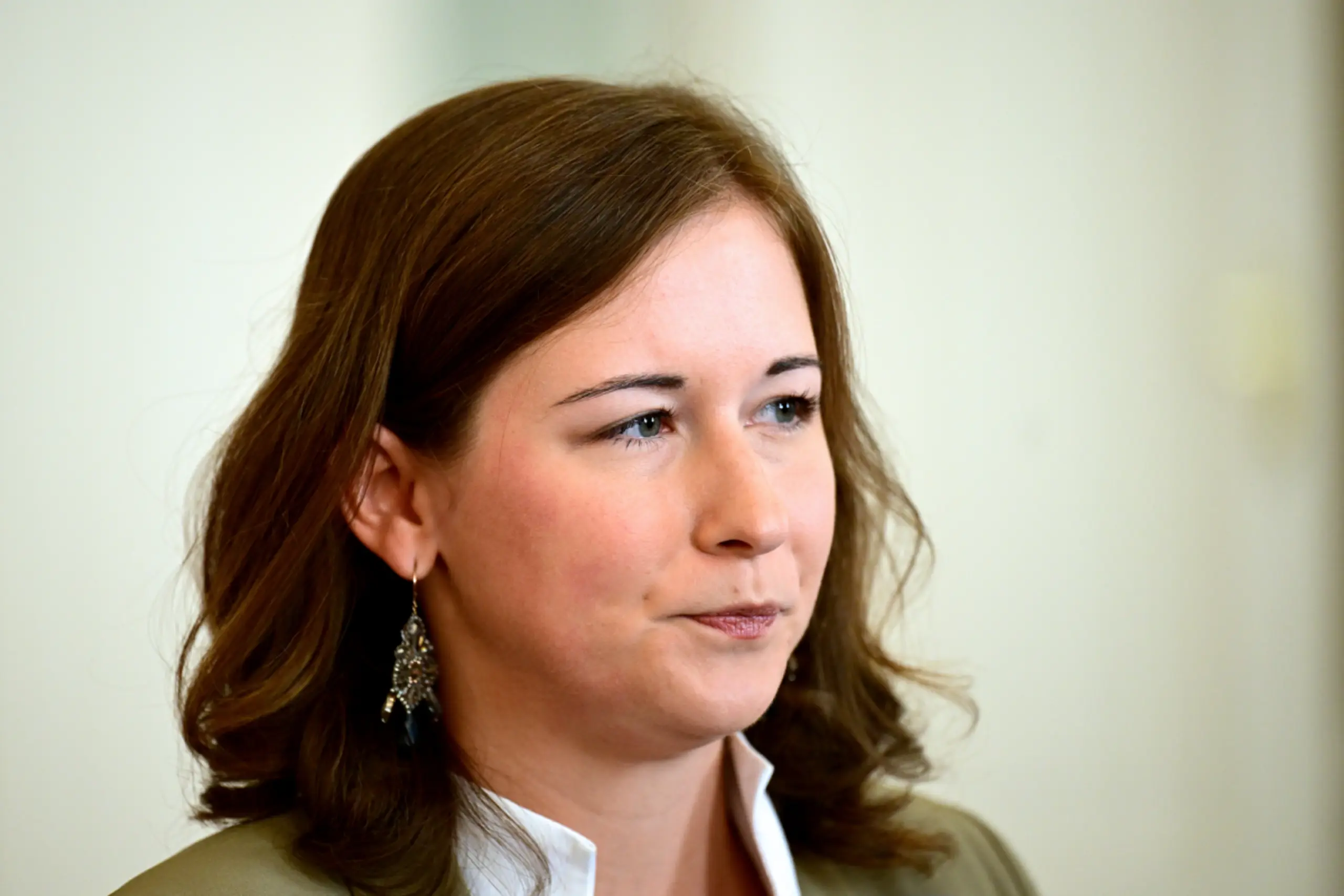 Bauer bei einer Pressekonferenz im September