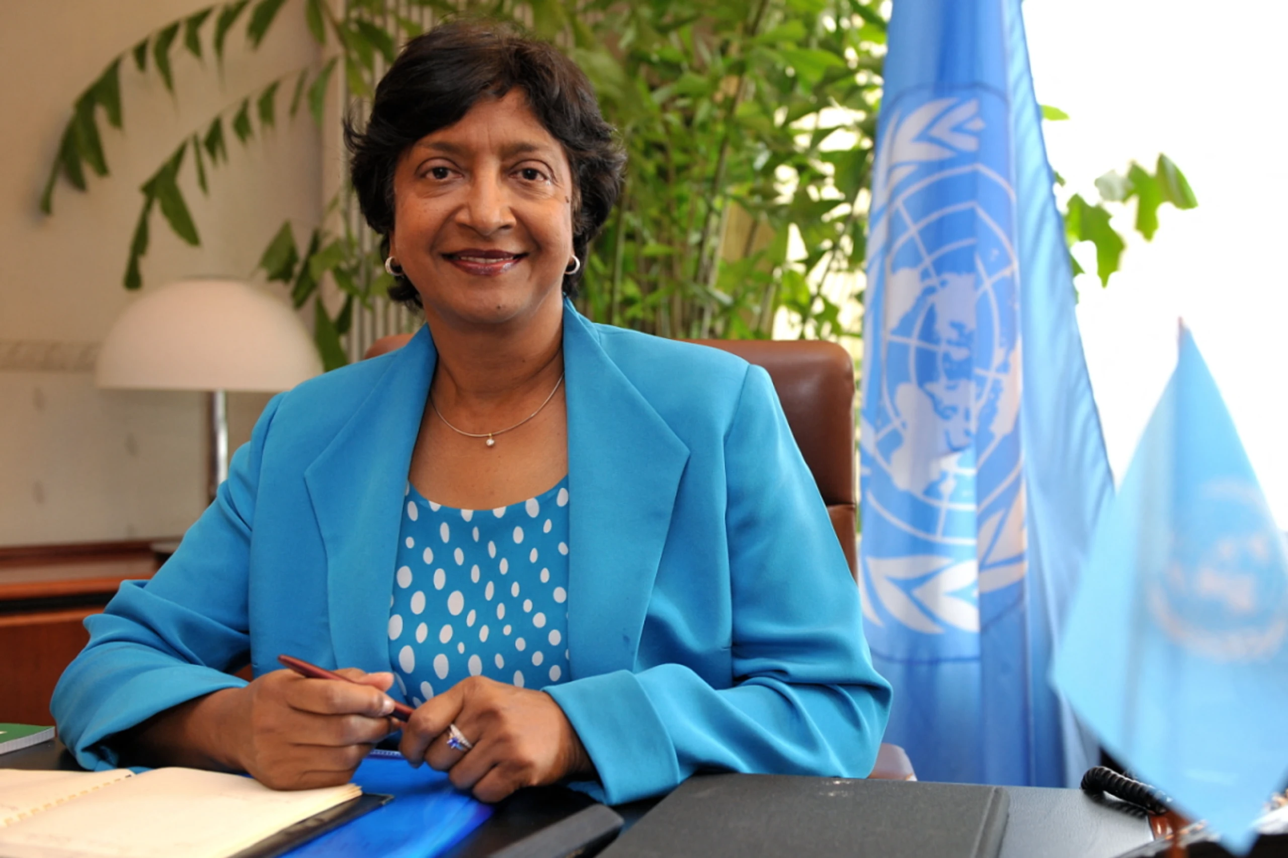 Navi Pillay war unter anderem UNO-Menschenrechtskommissarin