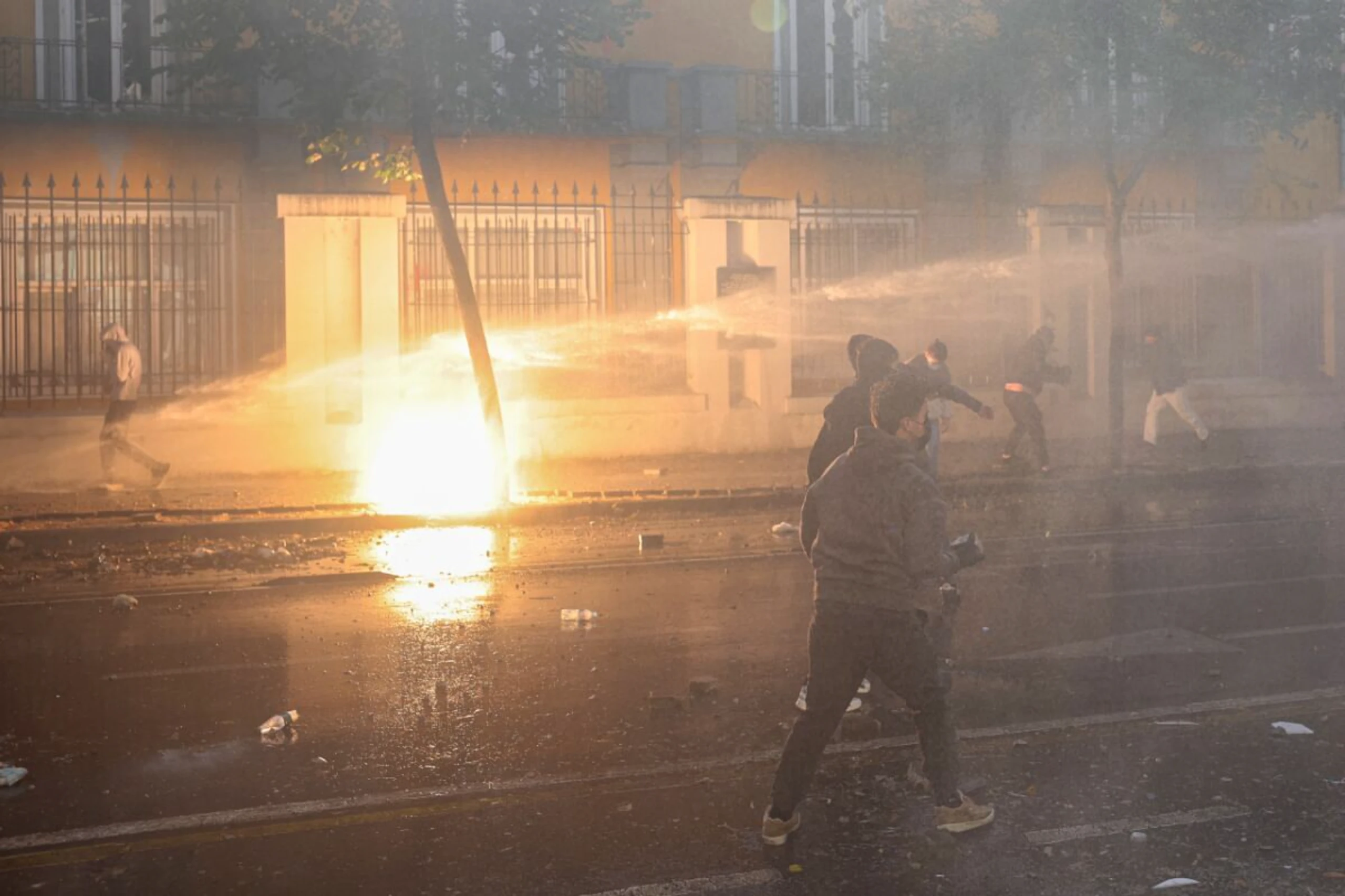 Gewalteskalation in der albanischen Hauptstadt Tirana