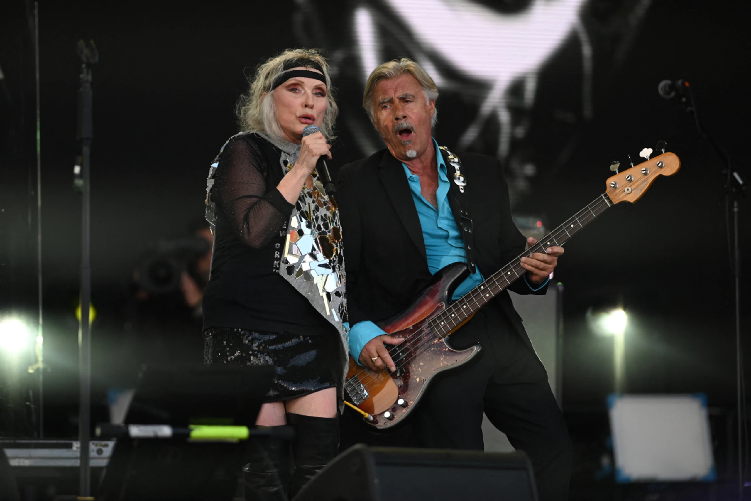 Debbie Harry rockt mit Glen Matlock