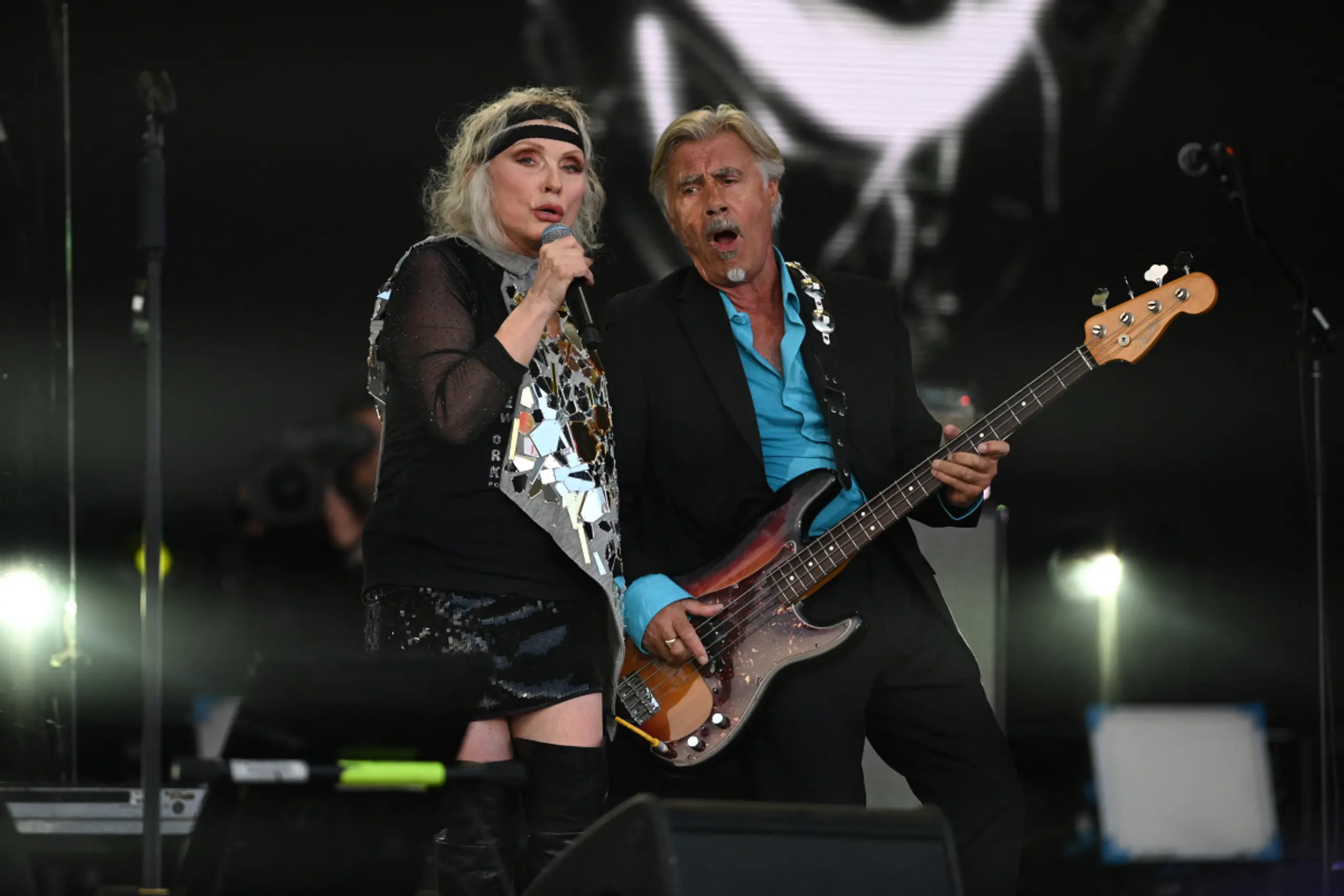 Debbie Harry rockt mit Glen Matlock
