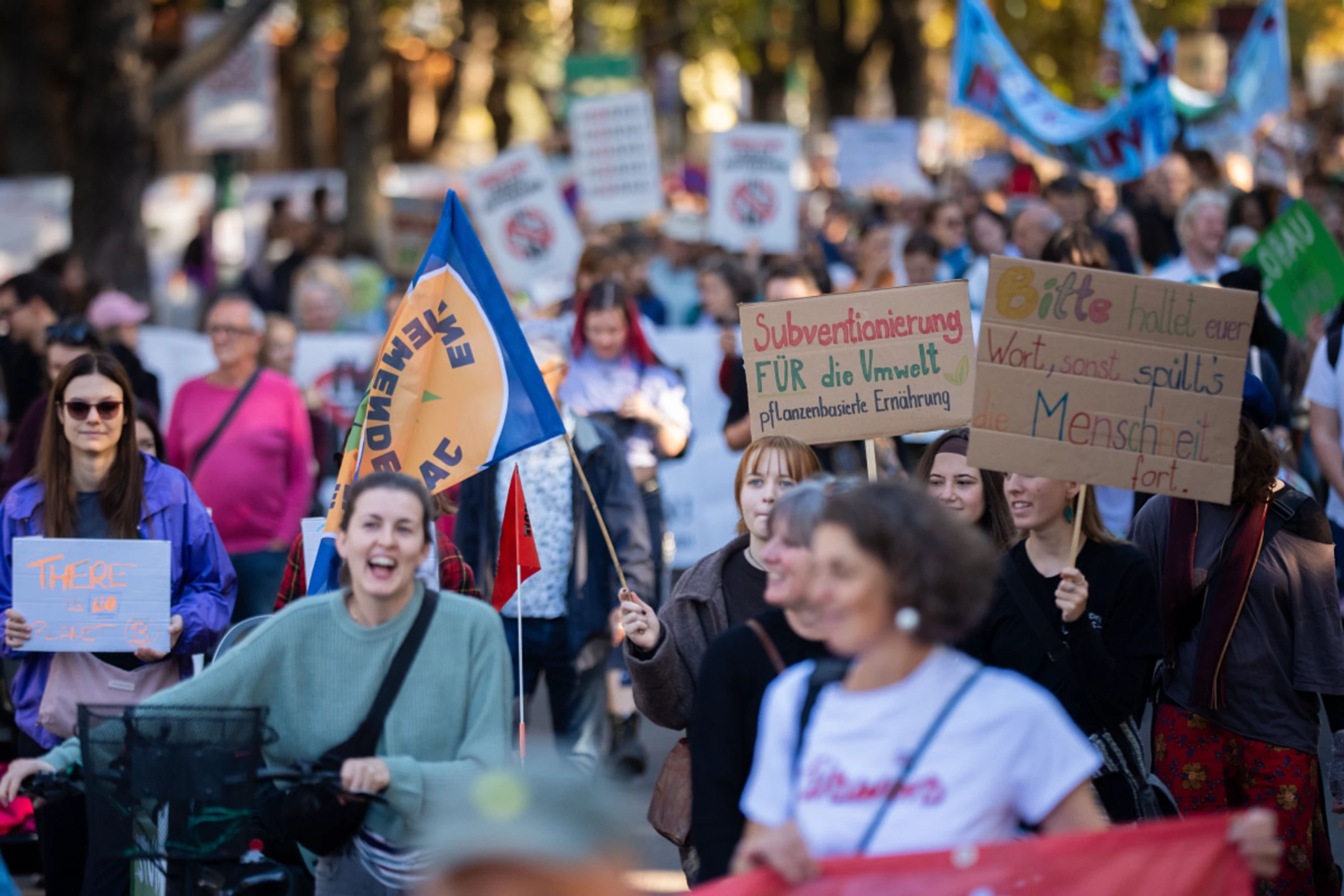 Laut Umweltbewegung rund 10.000 Personen bei Wiener Demonstration