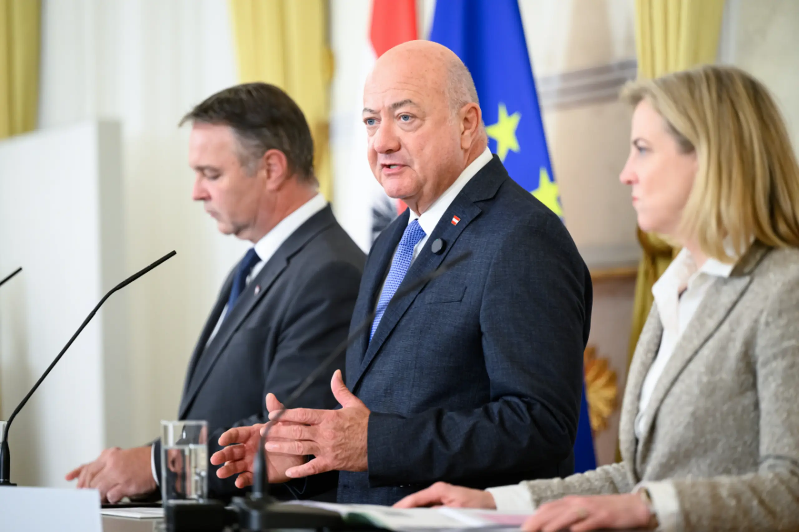 Die Regierungsspitze demonstrierte Einigkeit