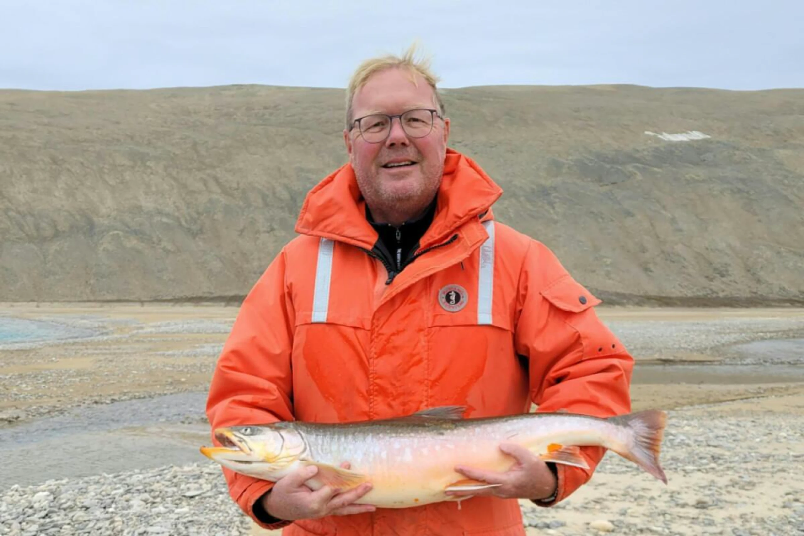 Günter Köck bei einer früheren Expedition in die kanadische Arktis