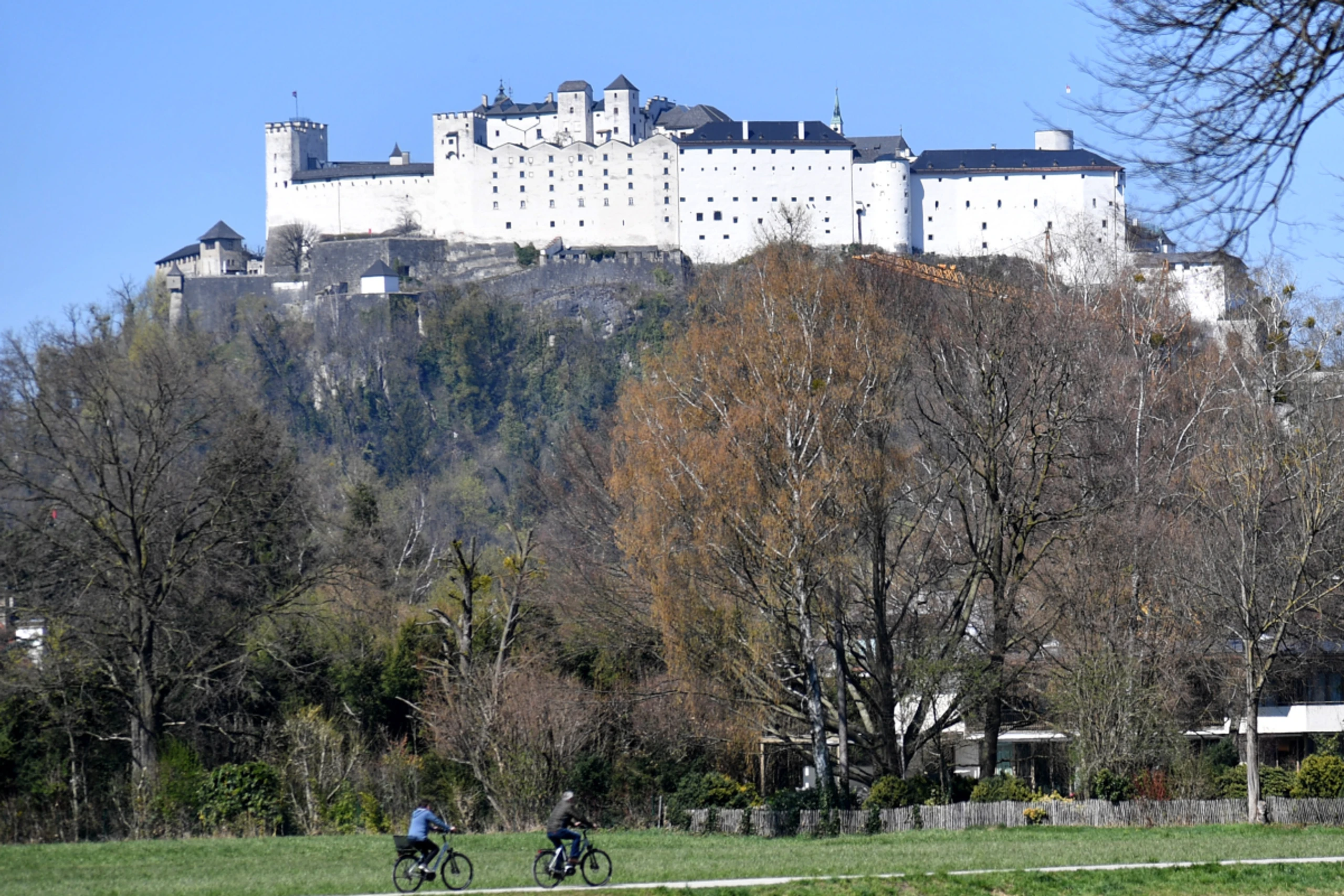 Die Festung Hohensalzburg ist eine der größten Burganlagen Europas